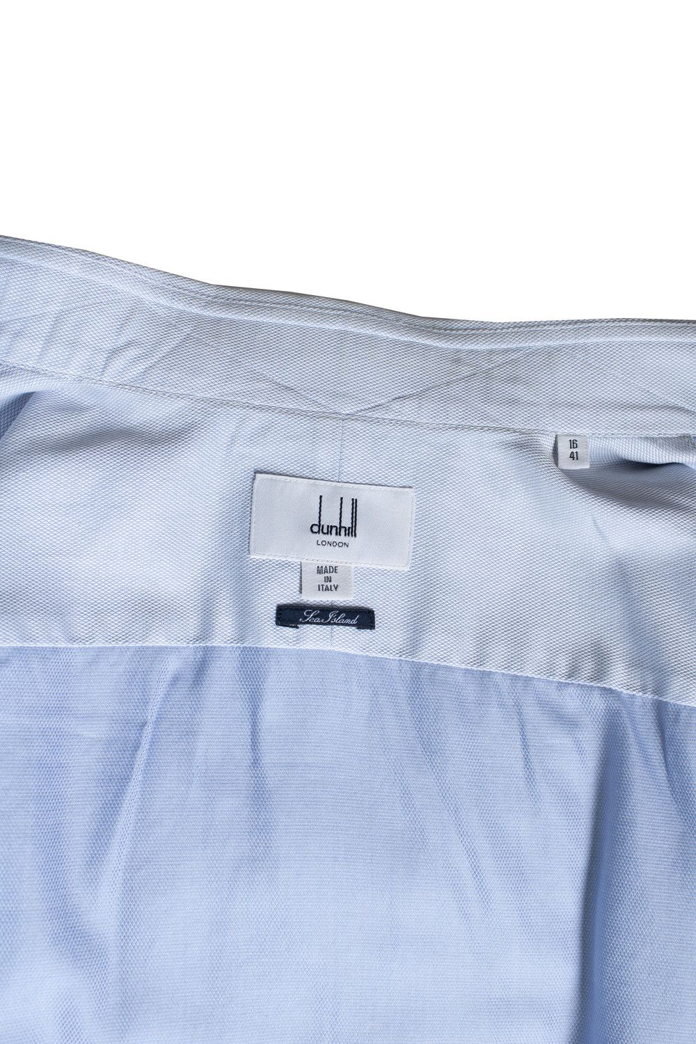 Alfred Dunhill Dunhill, blue shirt Size US L / EU 52-54 / 3 - 6 Thumbnail