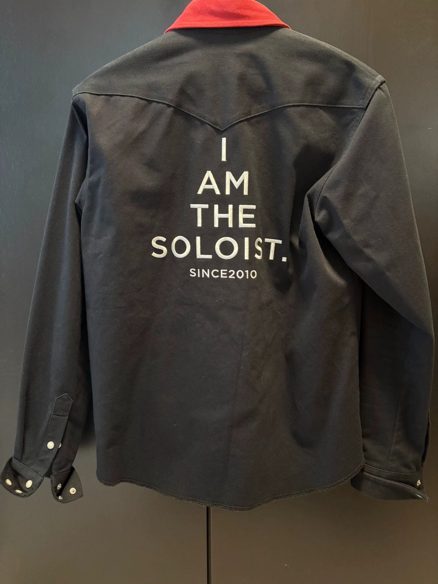 Takahiromiyashita The Soloist. The soloist x WRANGLER Denim Shirt M Vintage Wash Size US M / EU 48-50 / 2 - 8 Thumbnail
