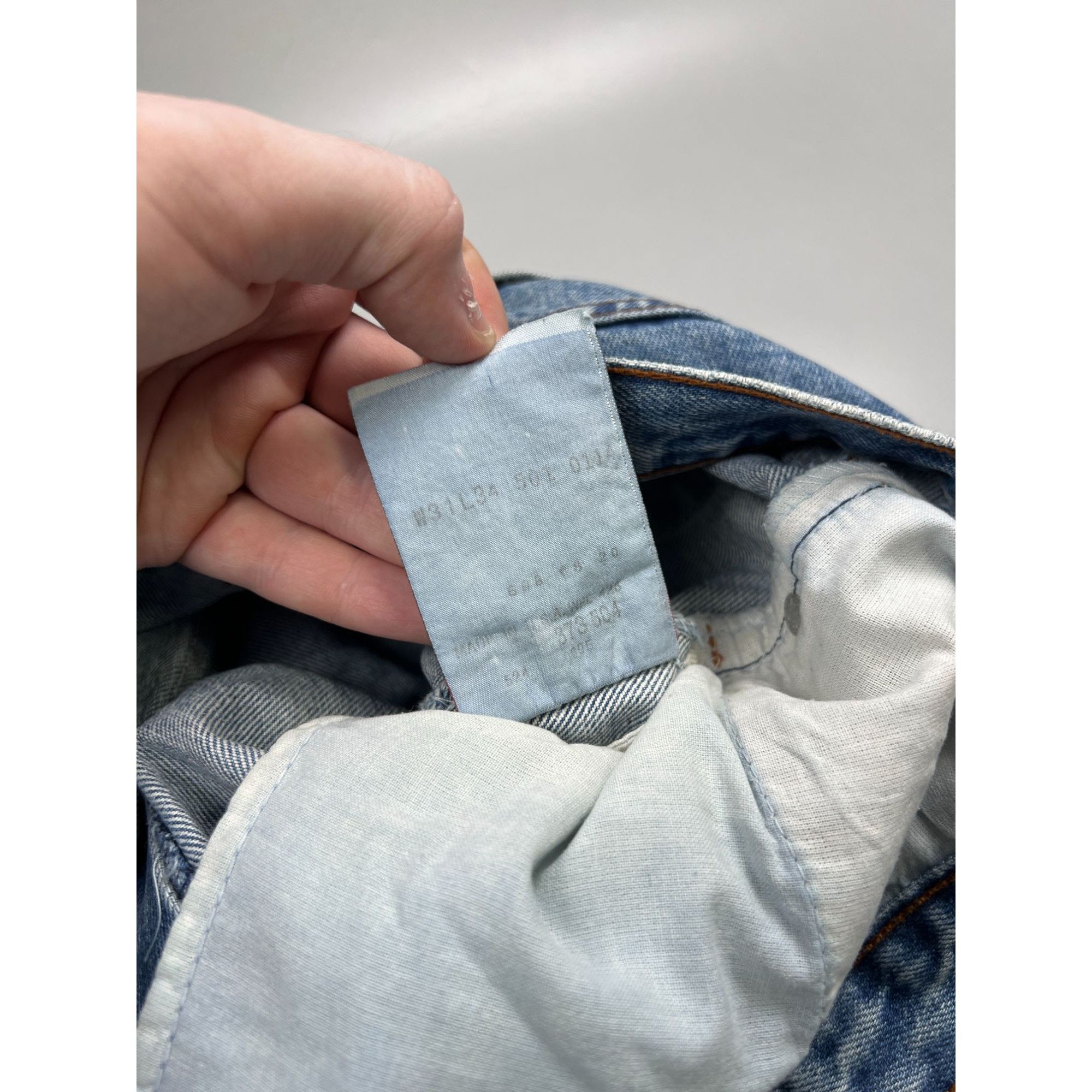 Levi's Levi’s 501 Made in USA Denim Jeans Pants (Y0912) Size US 31 - 9 Thumbnail