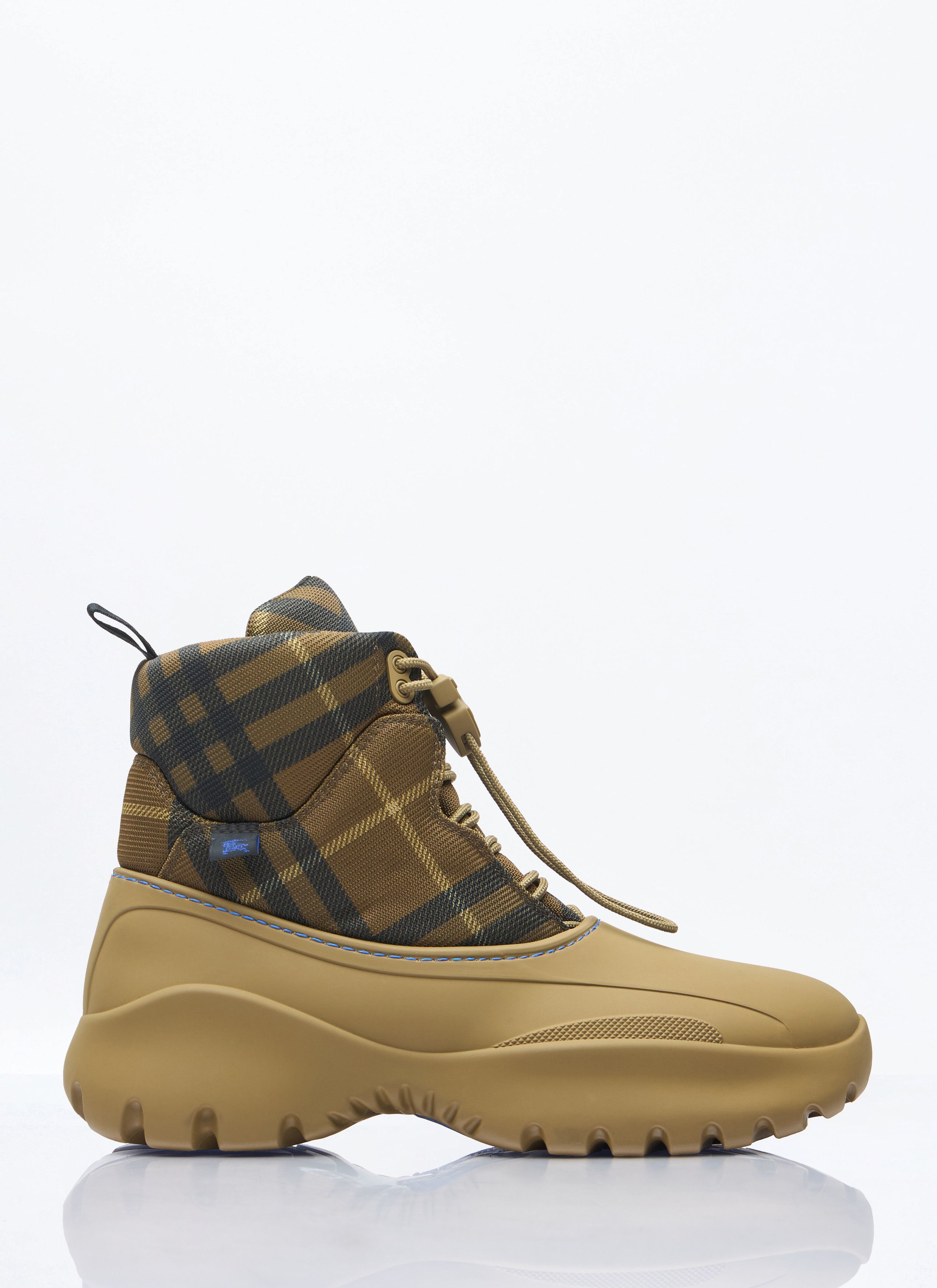 Burberry Check Scoot Trek Boots Size US 8 / EU 41 - 1 Thumbnail