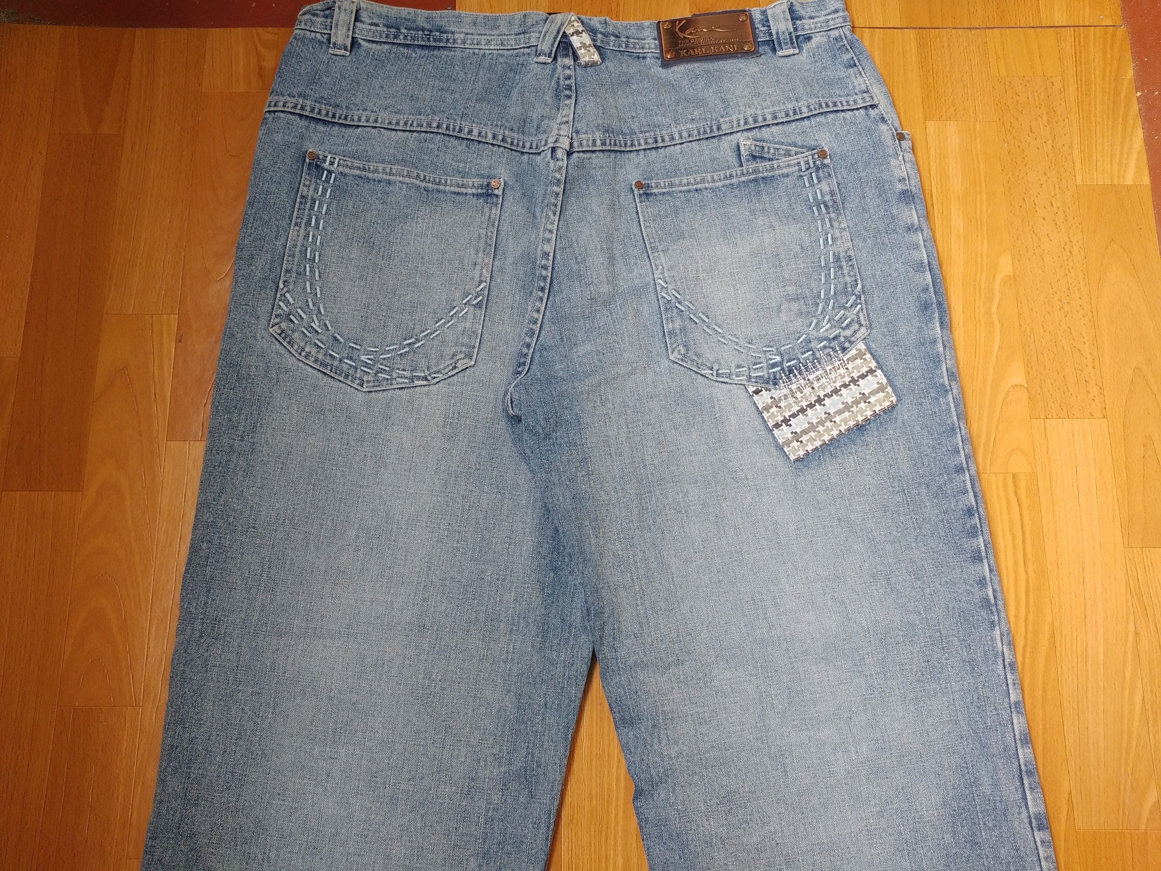 Karl Kani KARL KANI jeans, baggy, vintage Kani jeans, 90s hip hop W 40 Size US 40 / EU 56 - 3 Thumbnail