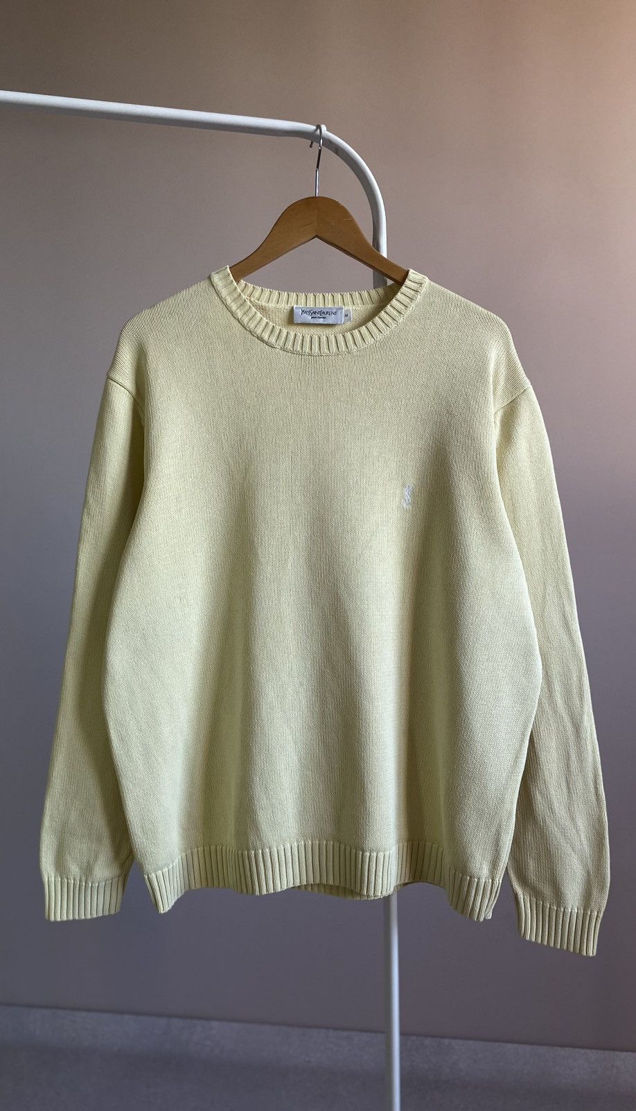 Vintage Vintage YSL Yves Saint Laurent Sweater Size US M / EU 48-50 / 2 - 2 Thumbnail