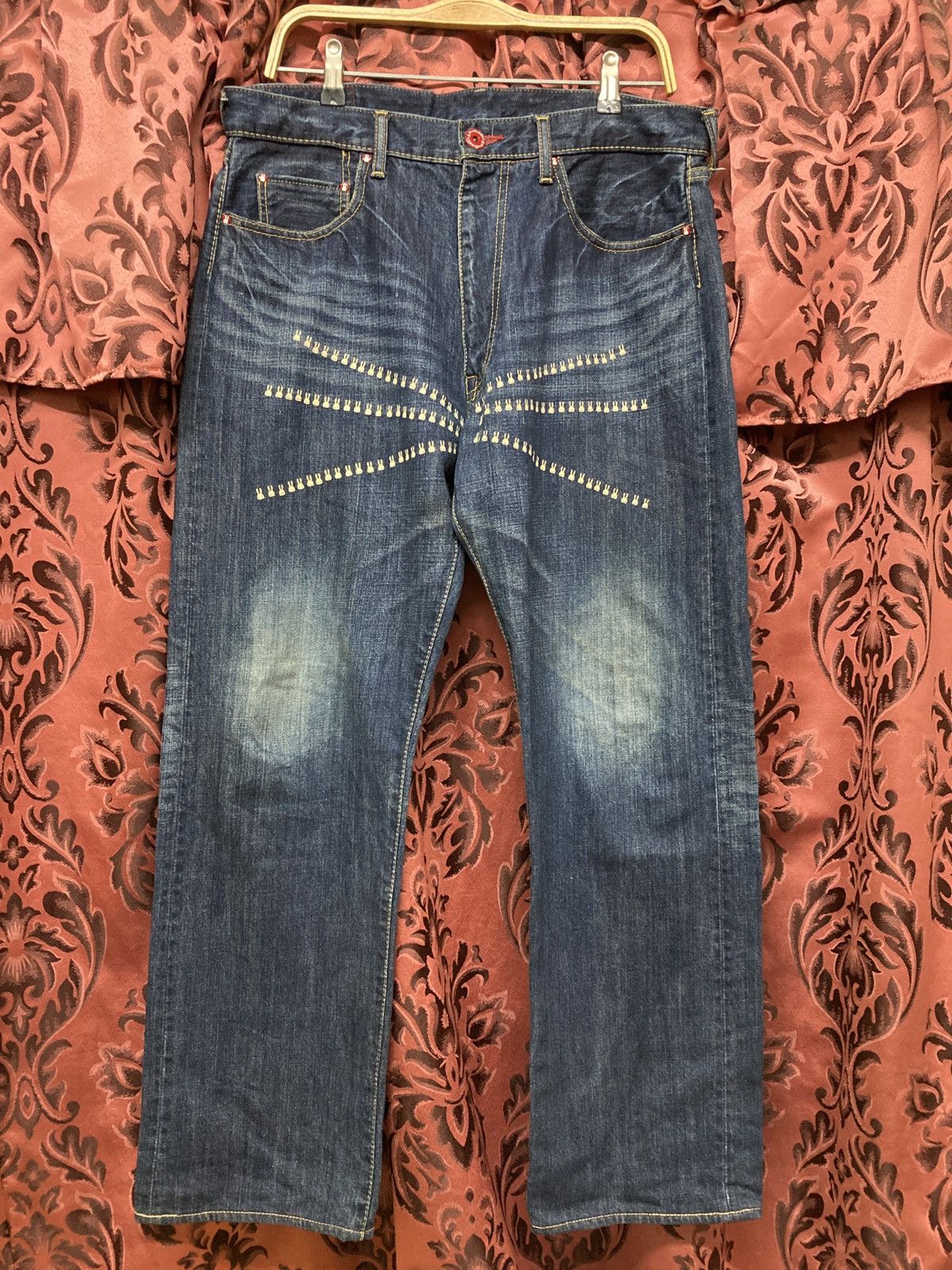 Designer × Japanese Brand × Self Edge Cune jeans japanese jean Size US 36 / EU 52 - 2 Thumbnail