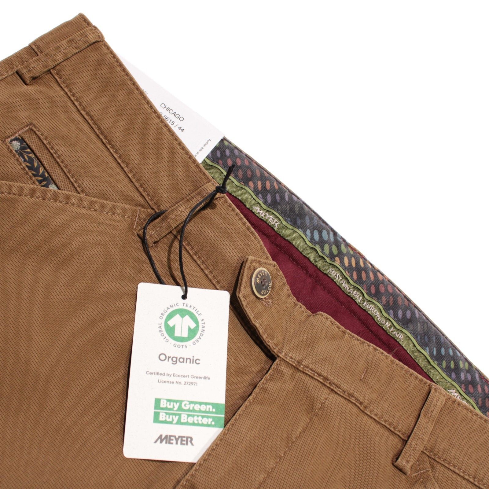 Other Meyer New with tags Chino Size 36 US In Brown Size US 36 / EU 52 - 1 Thumbnail