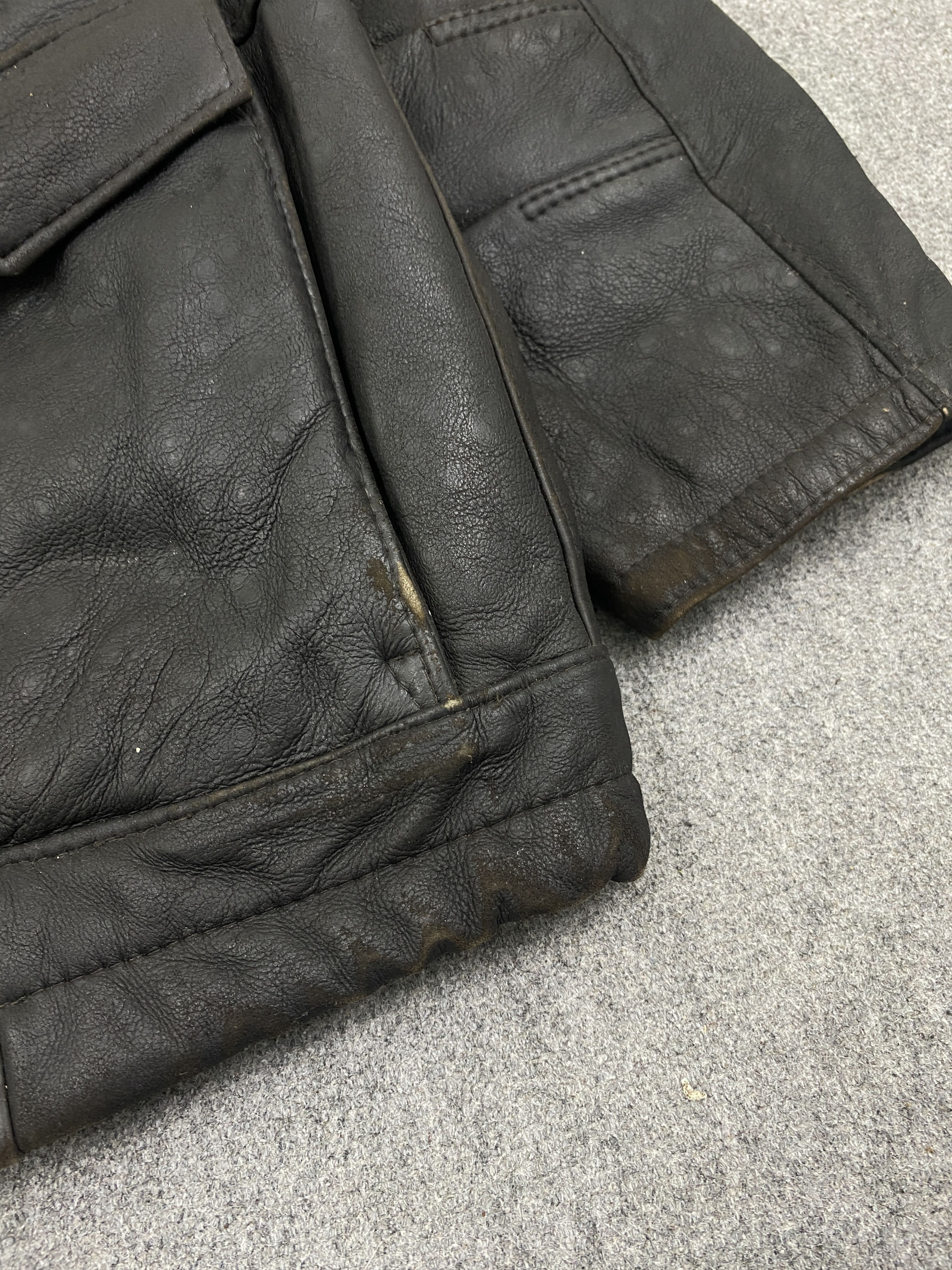 Japanese Brand Vintage Made In Turkey Suede Leather Sherpa Fur Jacket J1992 Size US XL / EU 56 / 4 - 8 Thumbnail