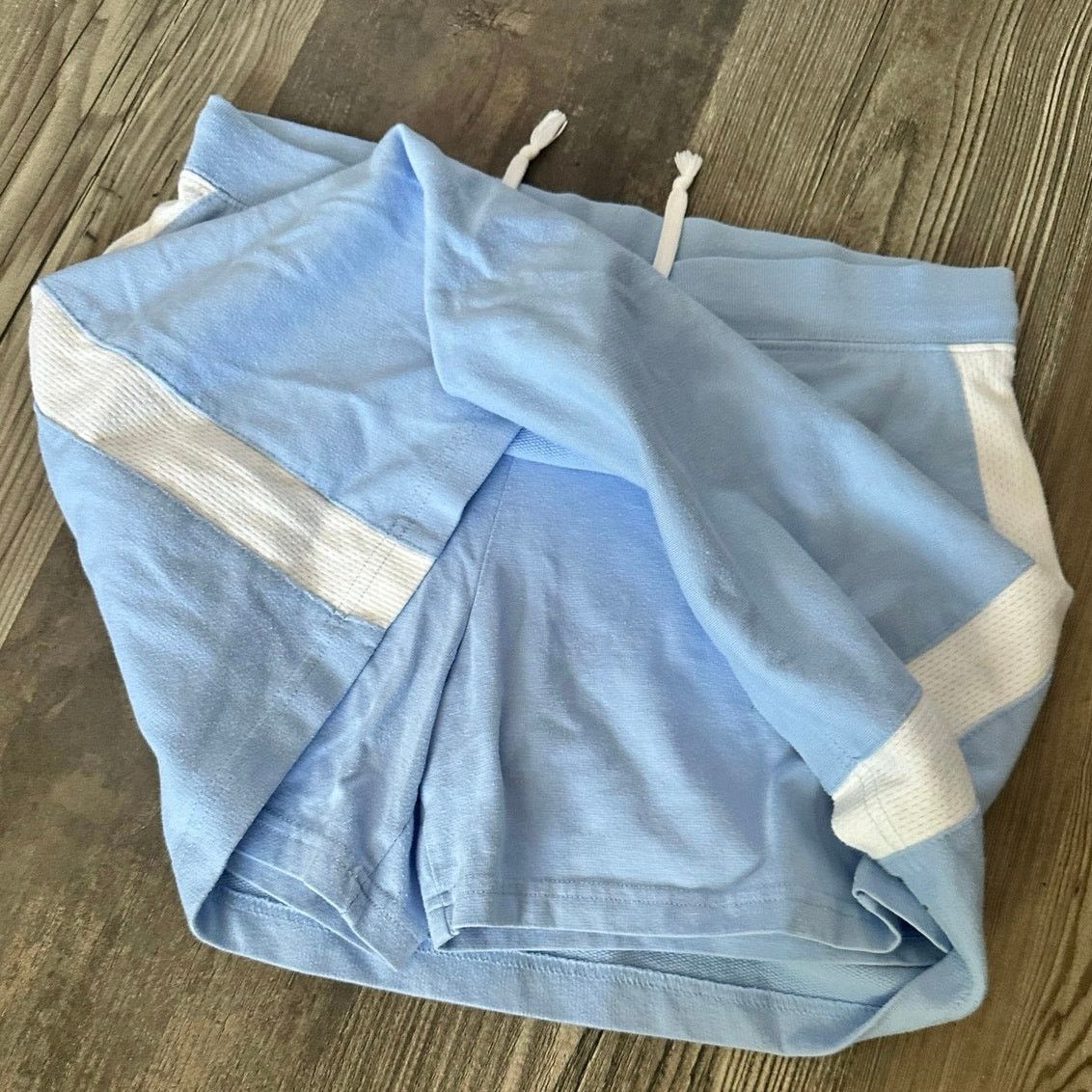 Other blassport light blue white stripe varsity skirt Size 32" / US 10 / IT 46 - 2 Thumbnail