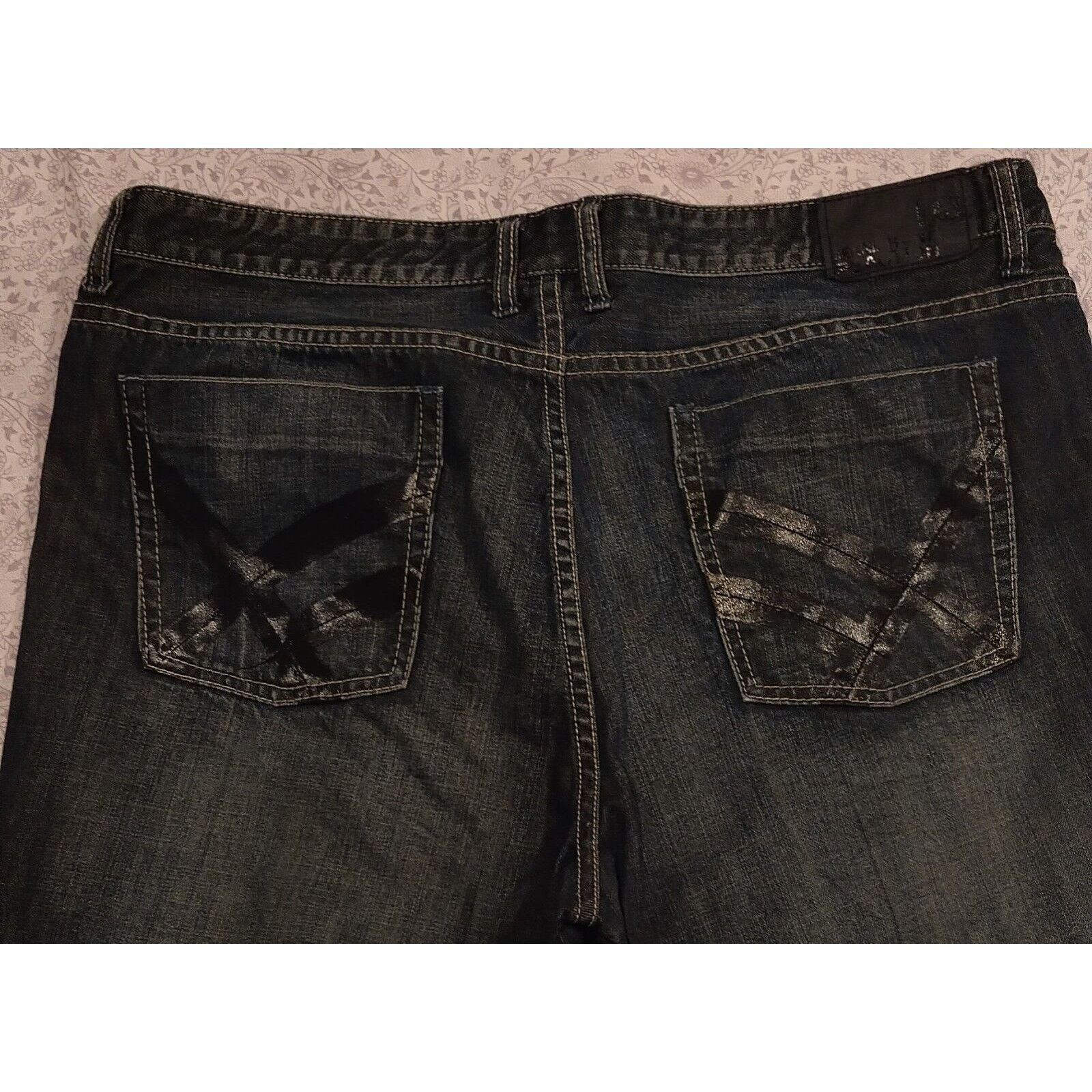 Kenneth Cole Kenneth Cole Reaction Jeans 38×32 Slim Straight Cut Denim Size US 38 / EU 54 - 5 Thumbnail