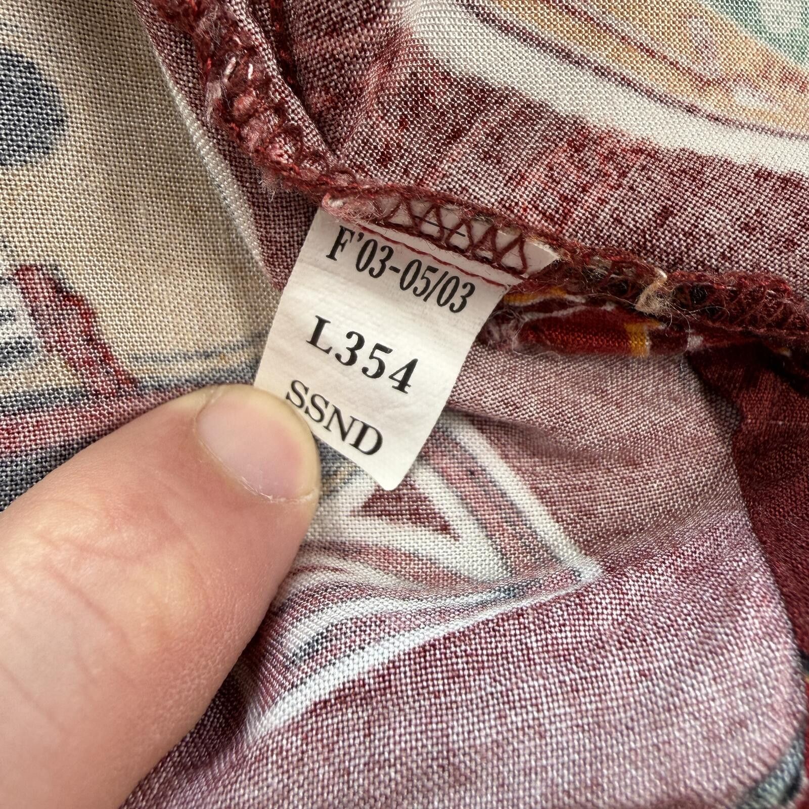 Lee Vintage Y2K Florida State AOP Shirt Lee Sport Button Up Size US L / EU 52-54 / 3 - 7 Thumbnail