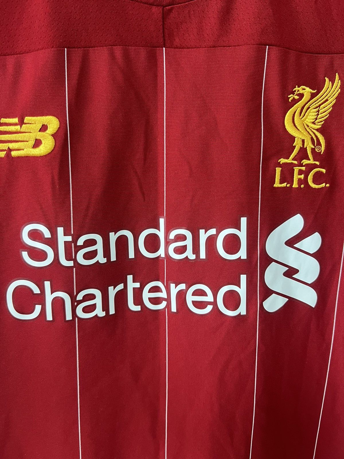 New Balance Liverpool 2019/20 Home Football Shirt Jersey New Balance YXL Size US XS / EU 42 / 0 - 7 Thumbnail