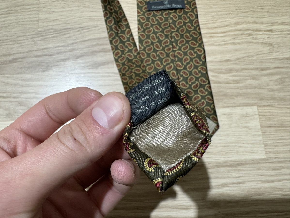 Designer × Ermenegildo Zegna × Vintage Ermenegildo Zegna tie Size ONE SIZE - 6 Thumbnail