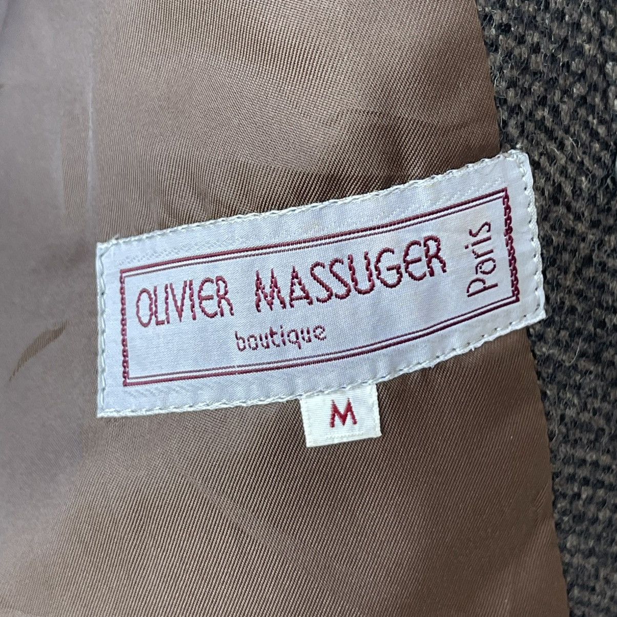 Vintage Olivier Massuger Paris Cropped Wool Herringbone Blouson Size US M / EU 48-50 / 2 - 11 Thumbnail