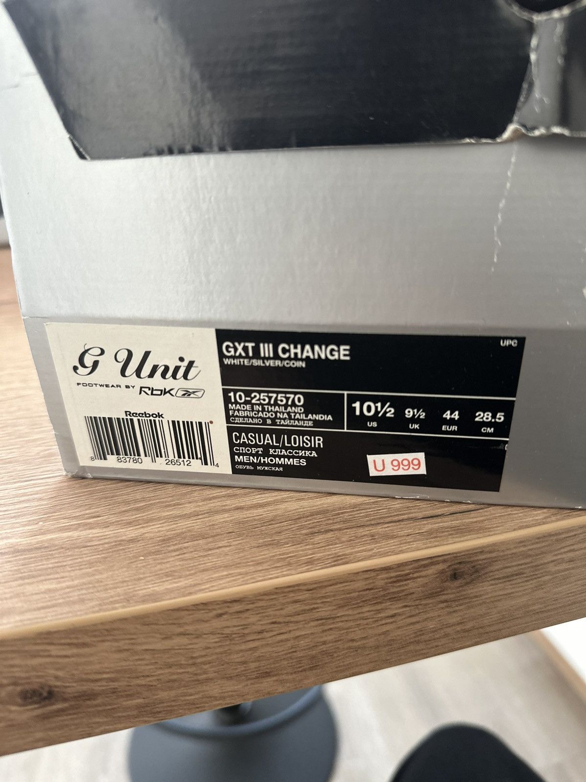 Reebok Reebok GXT III Change 10.5 EU 44 Size US 10.5 / EU 43-44 - 2 Thumbnail