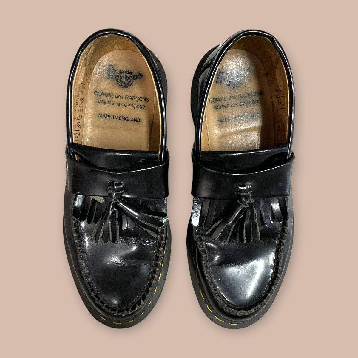 Comme des Garcons × Dr. Martens Dr.Martens X Comme des Garçons "Adrian" Loafers Size US 5 / EU 37 - 7 Thumbnail