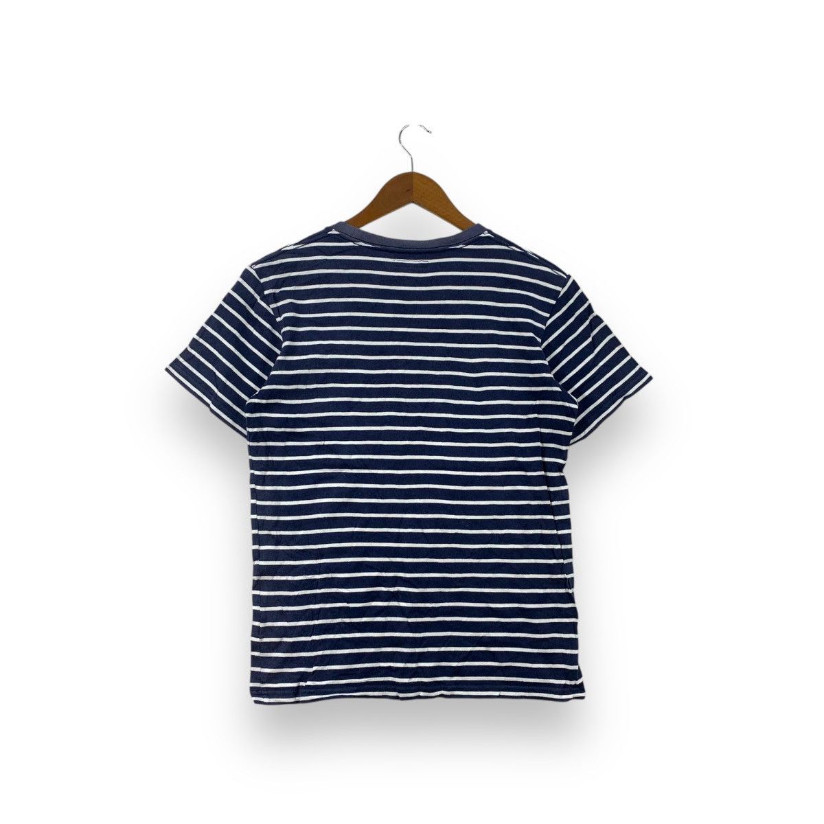 Blue Blue Japan Vintage BLUE BLUE JAPAN Designer Striped Tee Shirt Top Size S / US 4 / IT 40 - 4 Thumbnail