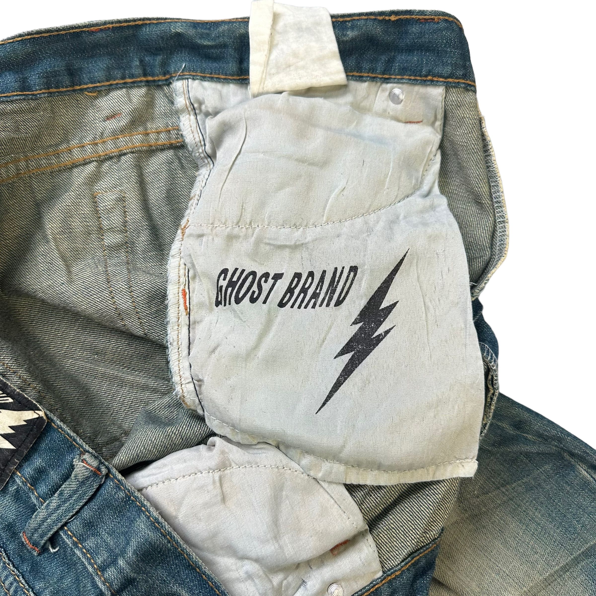 Japanese Brand GHOST BRAND TECHNICAL JEANS RUSTY DENIM PANT #7799-176 Size US 34 / EU 50 - 9 Thumbnail