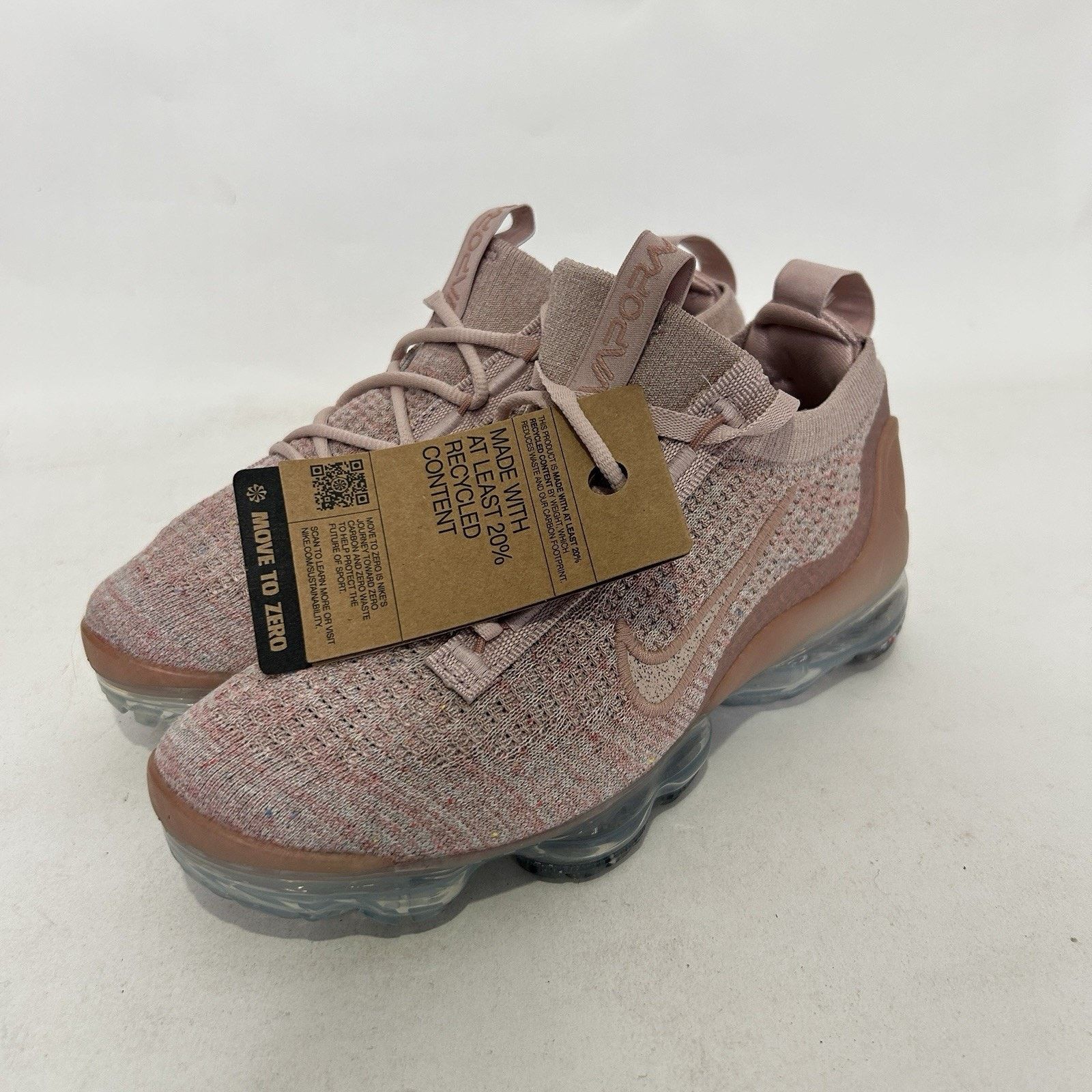 Nike Nike Air Vapormax 2021 Flyknit WMNS “Pink Oxford/Rose” Size US 6.5 / IT 36.5 - 3 Thumbnail