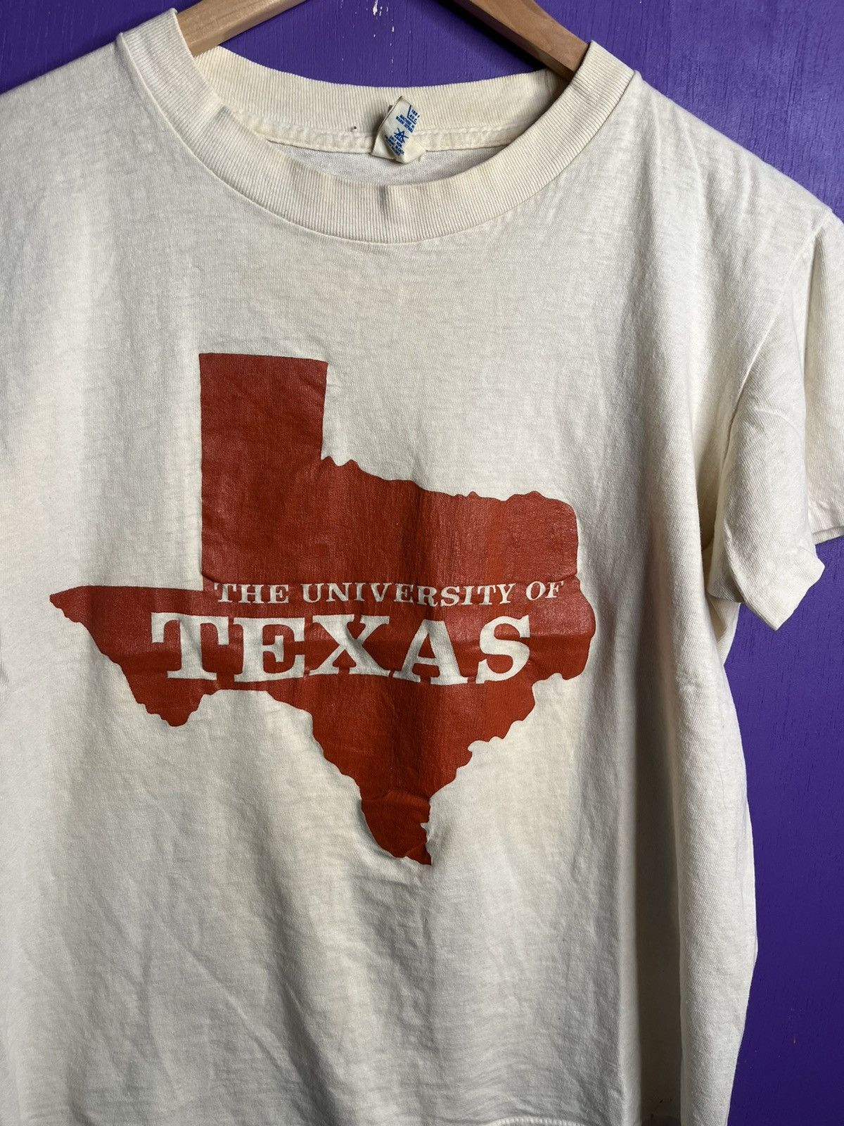 Champion × Vintage Vintage 80s champion University of Texas t-shirt Size US M / EU 48-50 / 2 - 3 Thumbnail