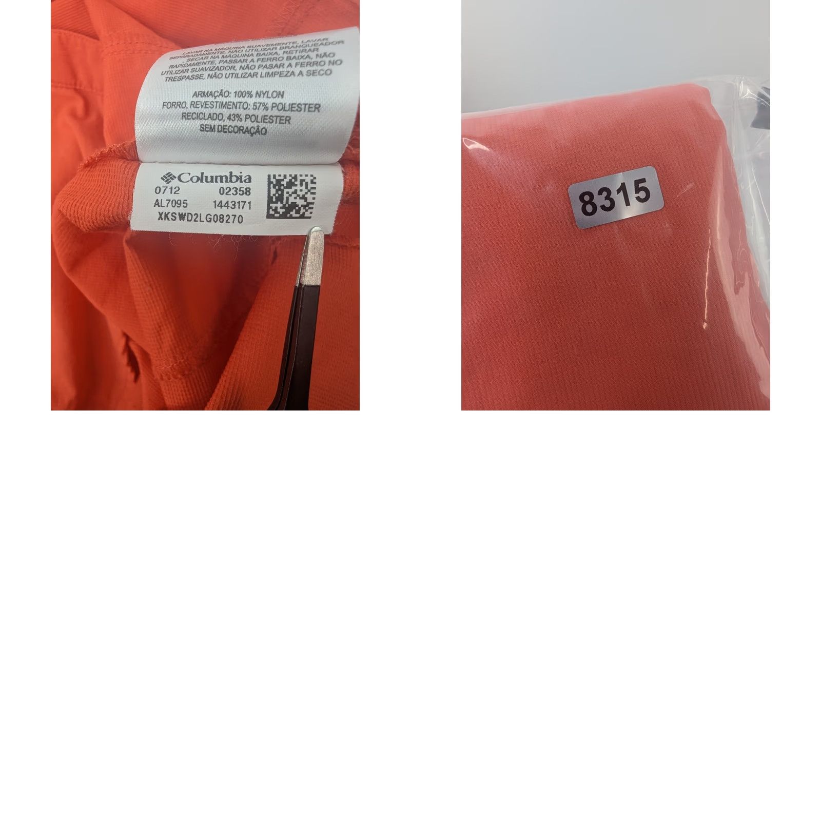 Vintage Columbia Button-Up Shirt Womens Medium Neon Orange Hiking Insect Blocker Casual Breathing Summer Spring Size M / US 6-8 / IT 42-44 - 9 Thumbnail