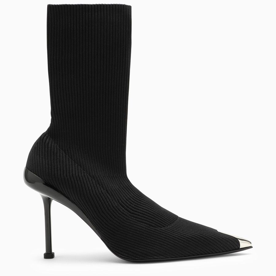 image of Alexander Mcqueen O1D2Blof0124 Boot In Black, Women's (Size 6)