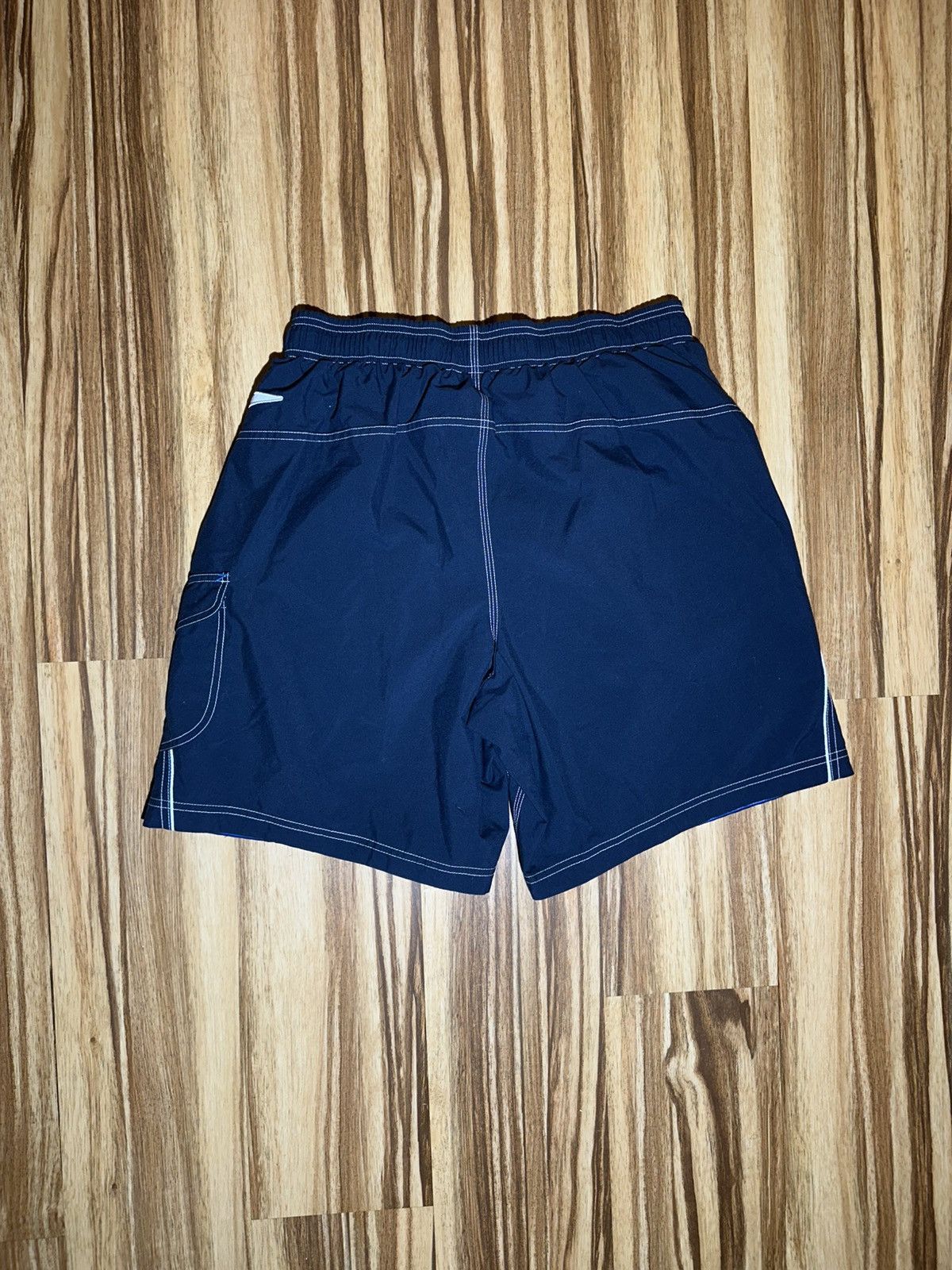 Speedo 2010 Speedo Dark Blue Board Shorts with Blue Accents Size US 32 / EU 48 - 5 Thumbnail