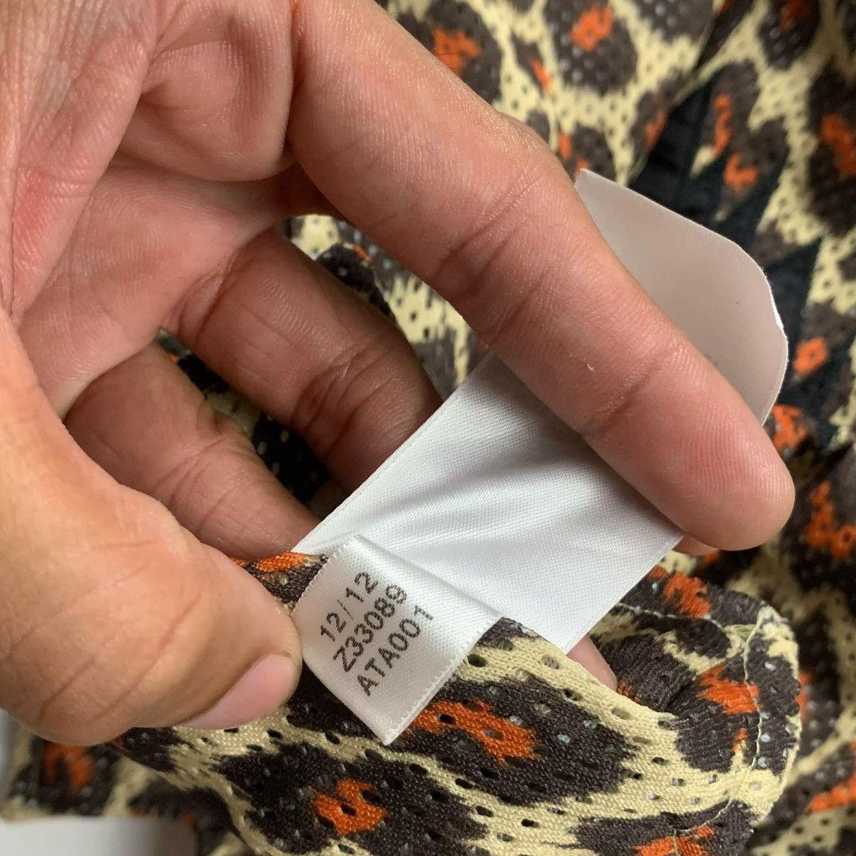 Jeremy Scott JEREMY SCOTT X ADIDAS Jagged leopard print jersey Size XS / US 0-2 / IT 36-38 - 6 Thumbnail