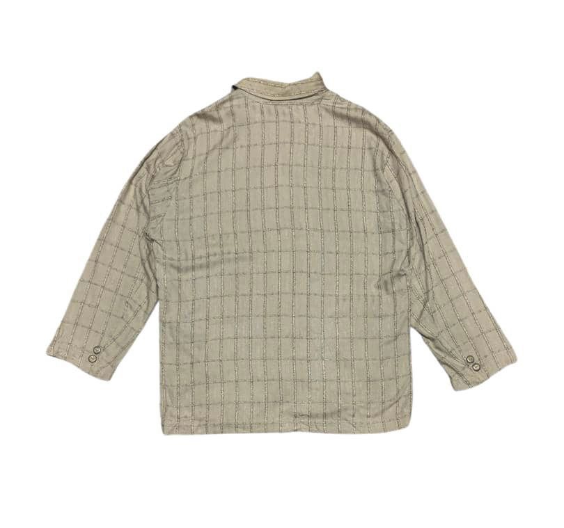 If Six Was Nine Vintage Lancel Paris Patchwork Chore Jacket Button Sun Faded Size US M / EU 48-50 / 2 - 4 Thumbnail