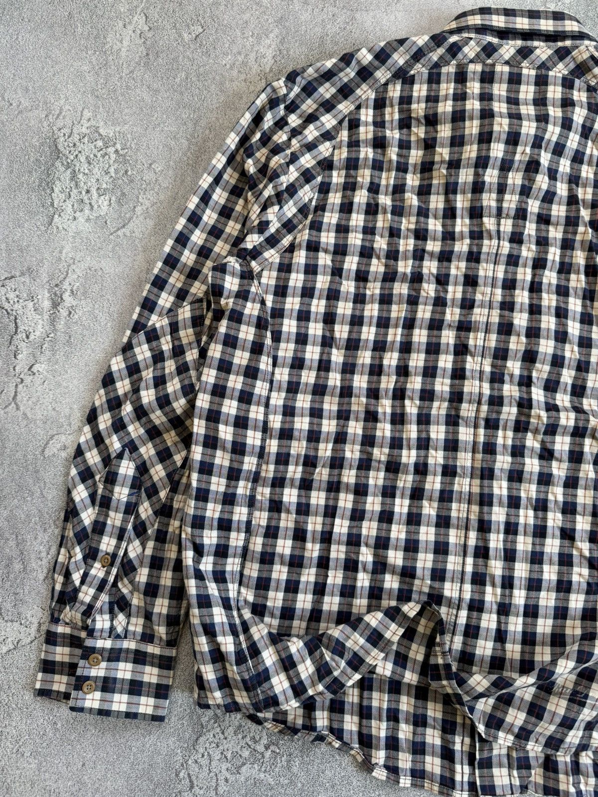 Flannel × G-Star G star raw XL Nevada force shirt L/S flannel button up vntg Size US XL / EU 56 / 4 - 13 Thumbnail