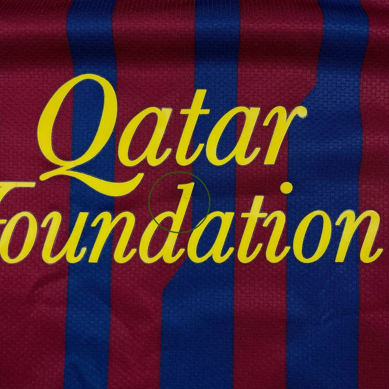 Nike FC Barcelona 2011 2012 Home Jersey Nike Shirt Red/ Blue S Size US S / EU 44-46 / 1 - 8 Thumbnail