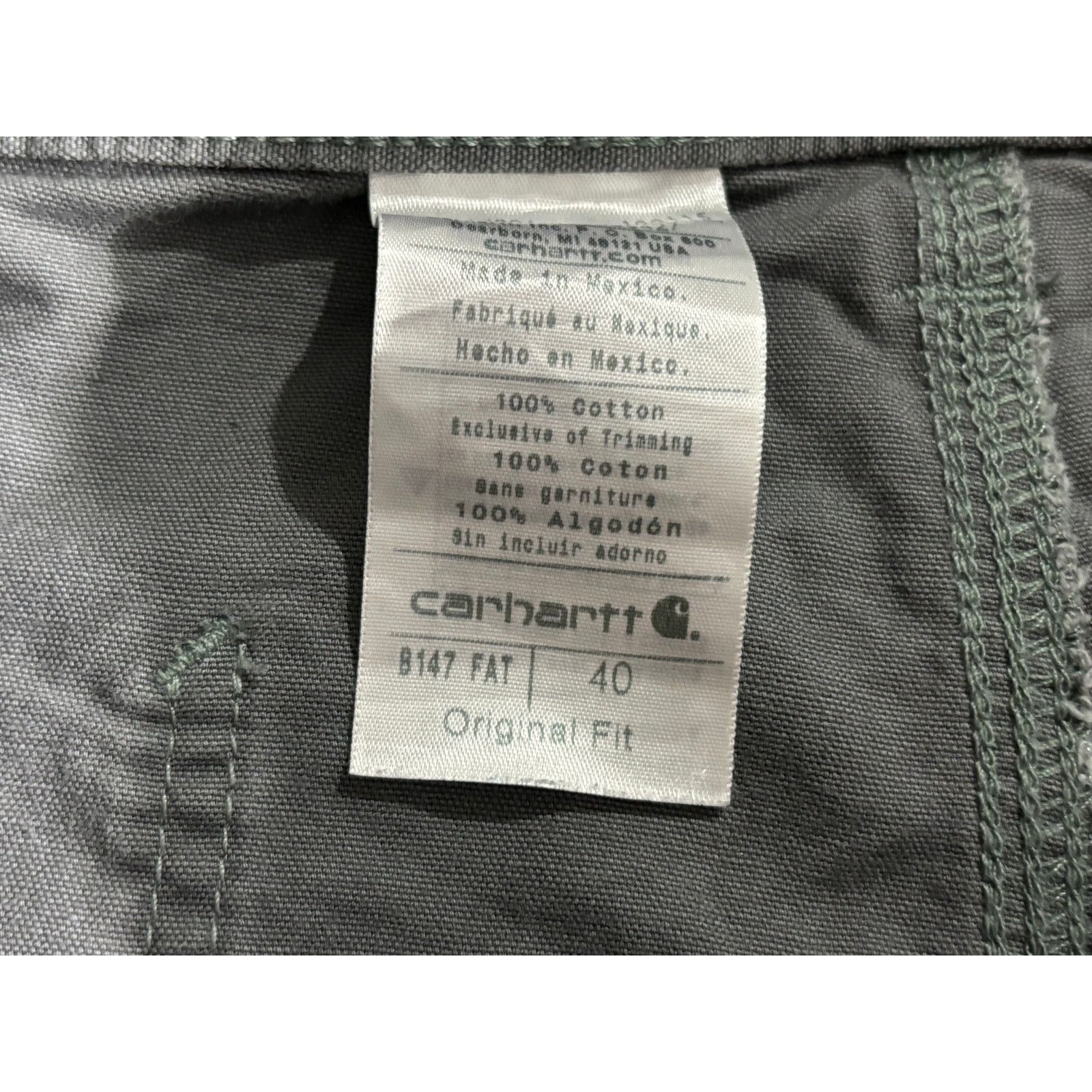 Carhartt Carhartt Shorts Mens 40 Green Carpenter Workwear Outdoor Size US 40 / EU 56 - 7 Thumbnail