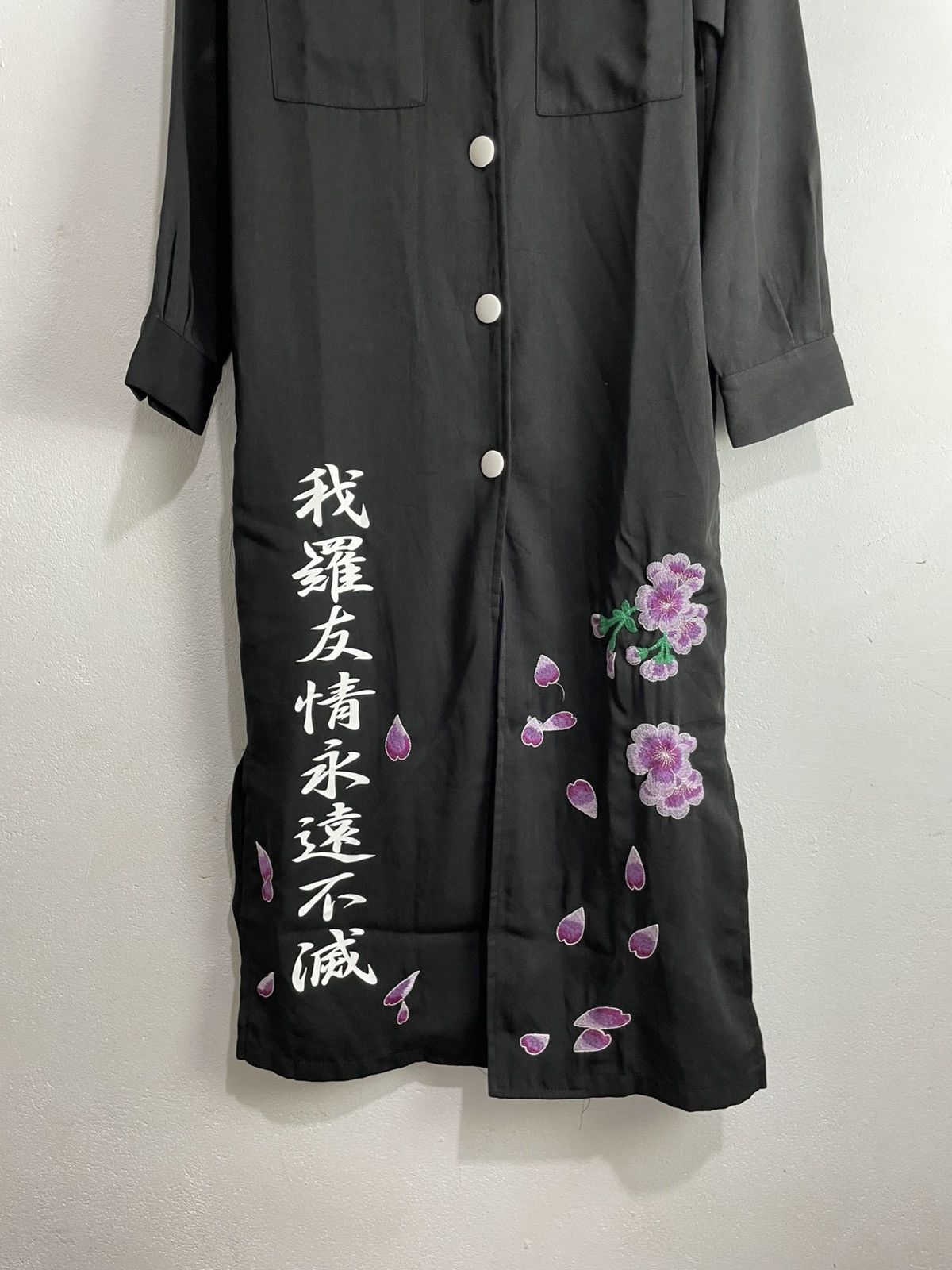 Japanese Brand Japanese Sugar Embroidered Sukajan Coat Yohji Scandal Style Size S / US 4 / IT 40 - 4 Thumbnail