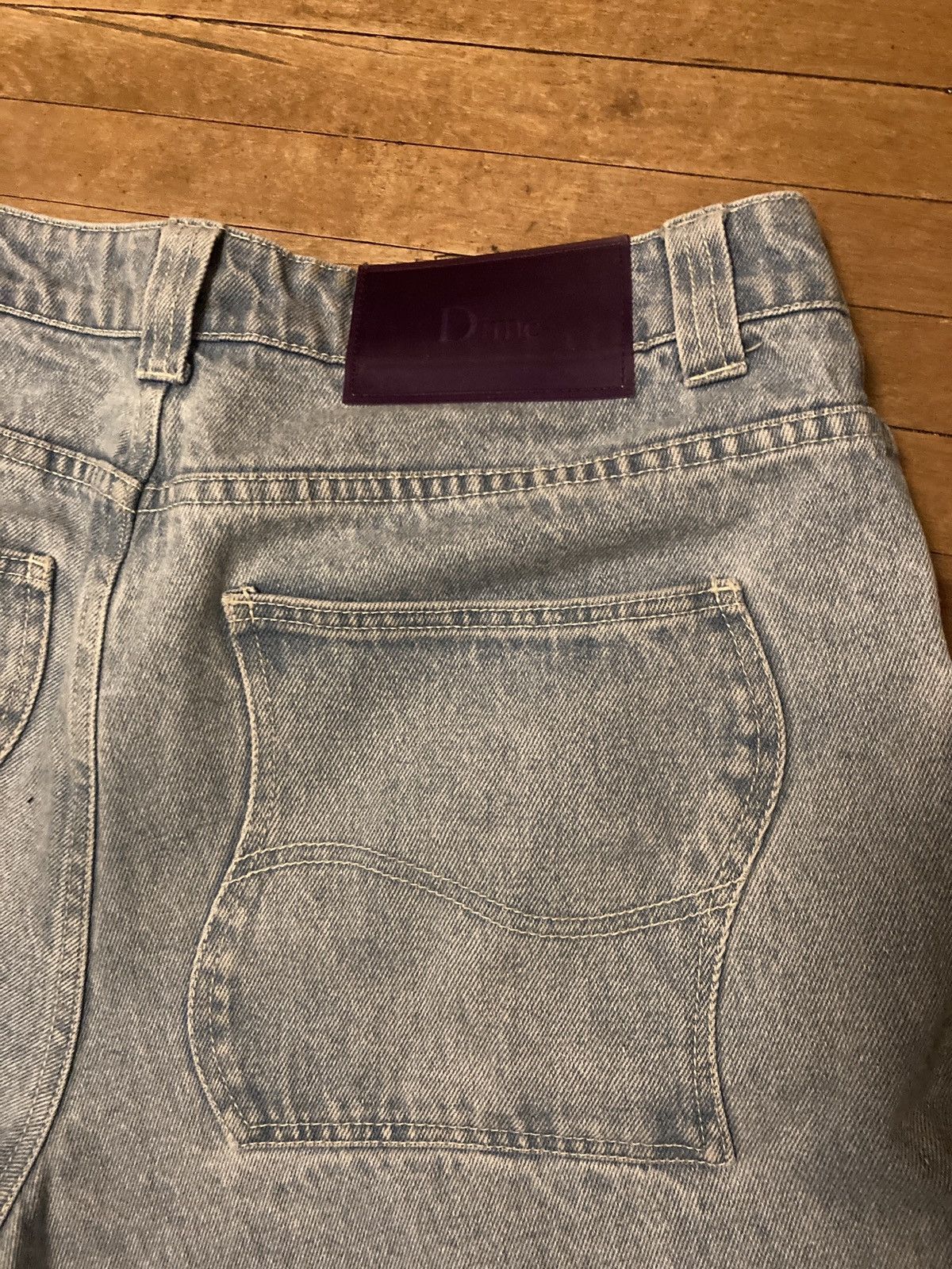 Dime Baggy light wash jean *HEMMED Size US 32 / EU 48 - 6 Thumbnail