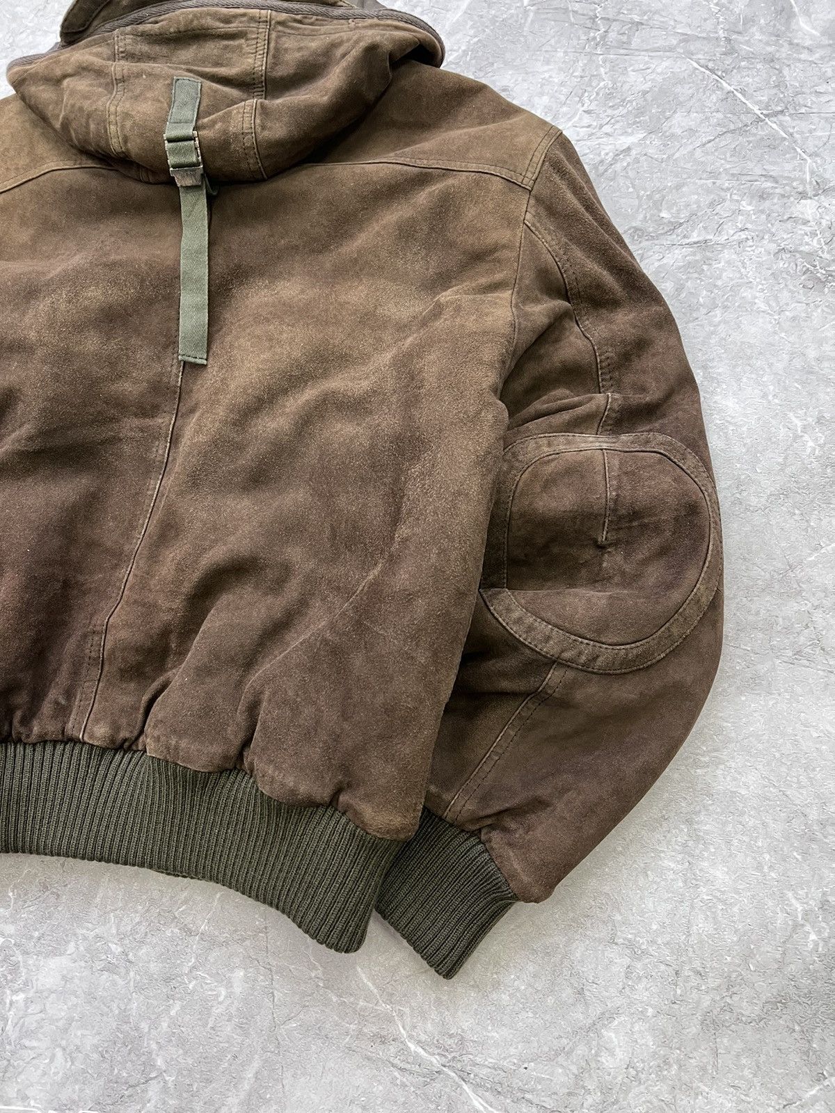 If Six Was Nine × Japanese Brand × Le Grande Bleu (L.G.B.) Avant Garde If Six Was Nine Style SUEDE HOOD JACket Size US L / EU 52-54 / 3 - 12 Thumbnail
