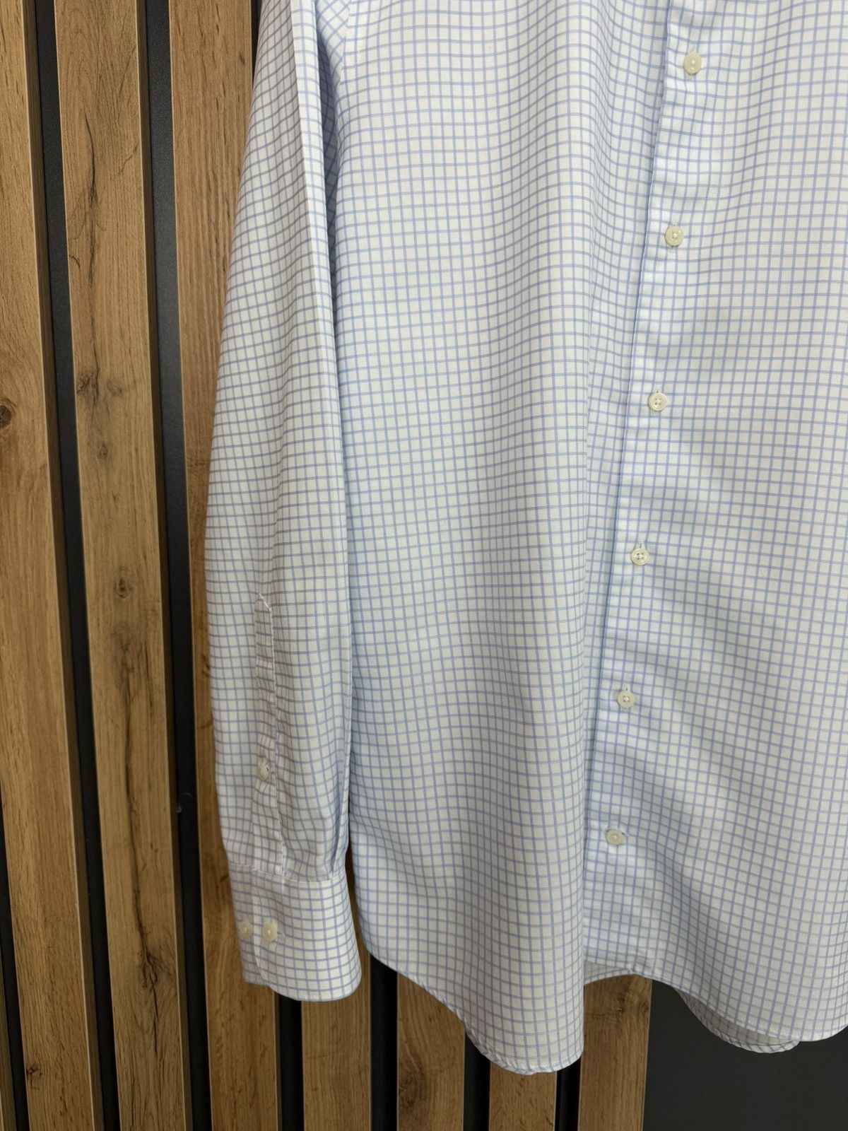 Suitsupply Suitsupply Traveller Cotton Long Sleeve Shirt Size 42 Size US XL / EU 56 / 4 - 3 Thumbnail