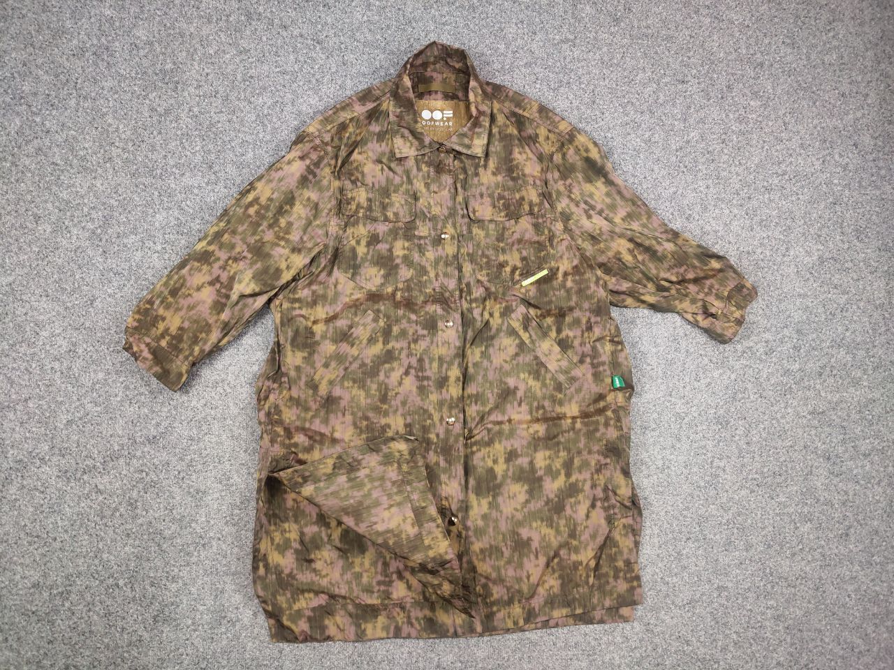 Other OOF Wear Design Yarn Dye Rain full length Light Jacket Size S / US 4 / IT 40 - 9 Thumbnail