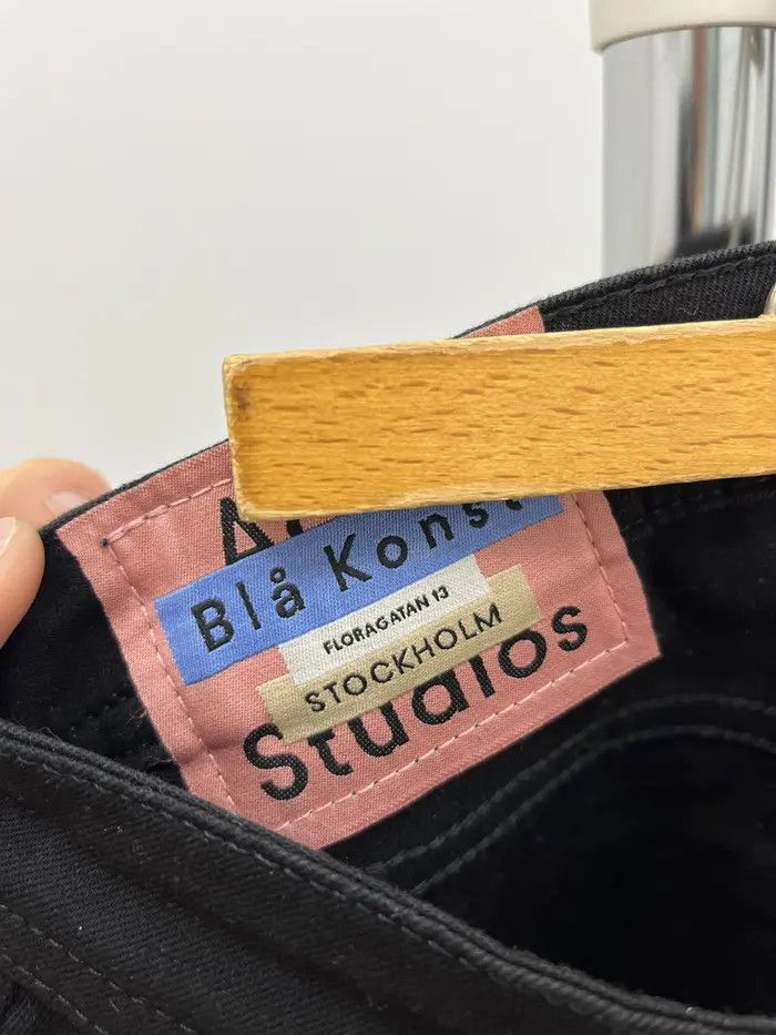 Acne Studios Acne Studios Bla Konst Climb Stay Black Denim Jeans Size 28" / US 6 / IT 42 - 3 Thumbnail