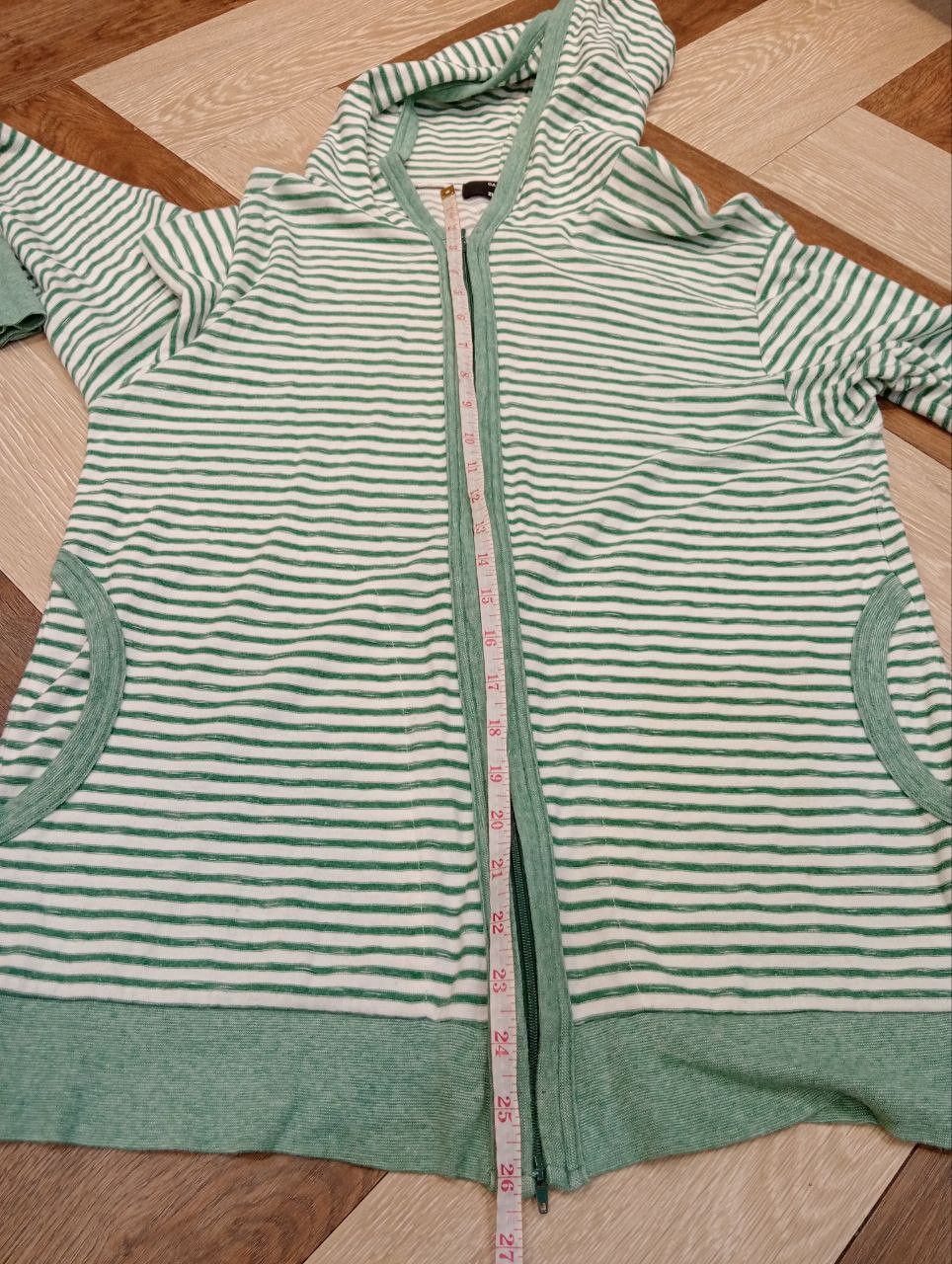 CABANE de ZUCCa ISSEY MIYAKE CABANE DE ZUCCA VINTAGE STRIPES HOODIE - SIZE M Size US M / EU 48-50 / 2 - 8 Thumbnail