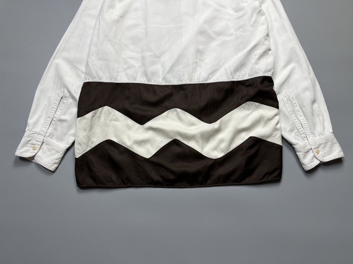 Visvim Visvim - AW/15 Vacher Shirt Brown Wave - Longsleeve Size US L / EU 52-54 / 3 - 6 Thumbnail