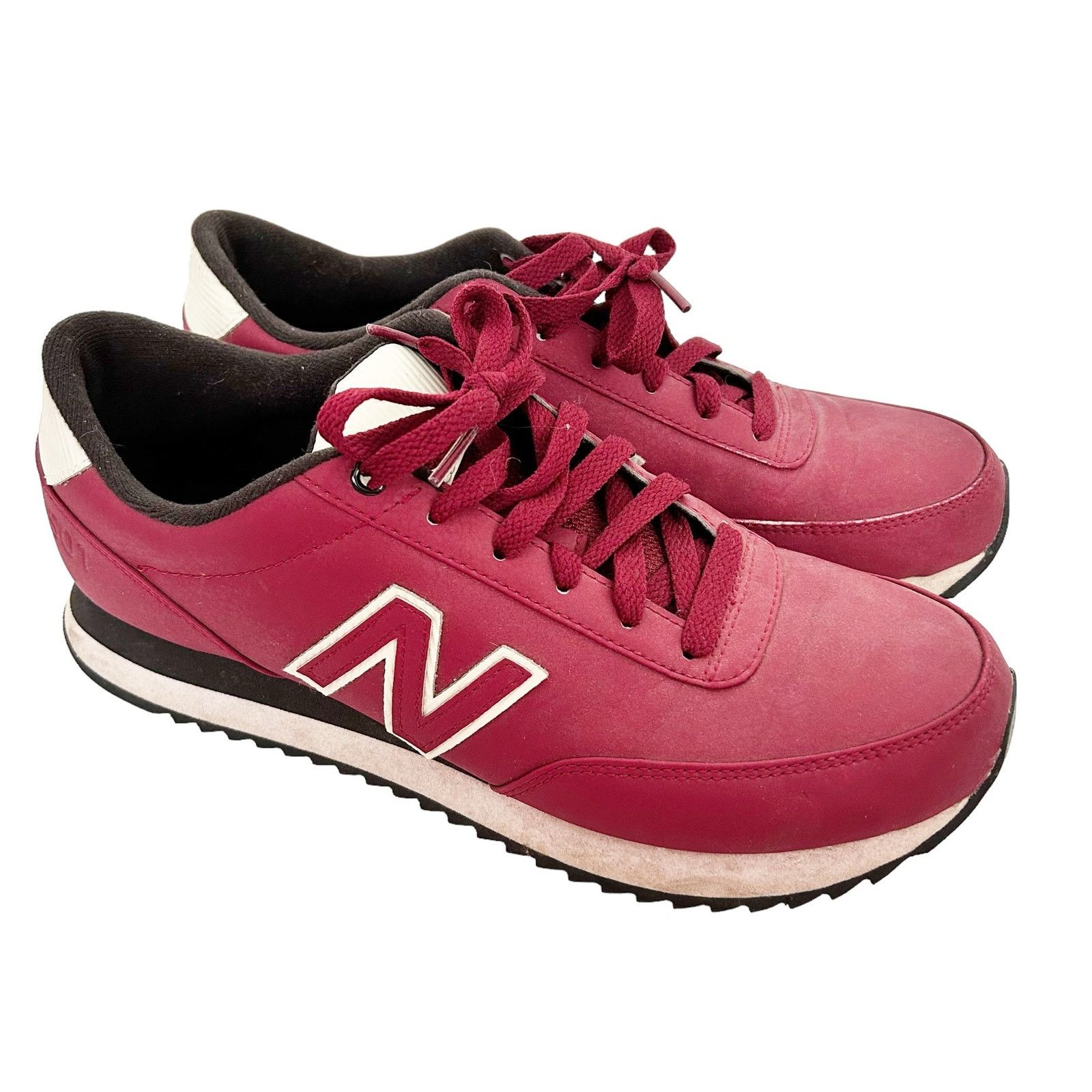 Maroon new balance 501 best sale