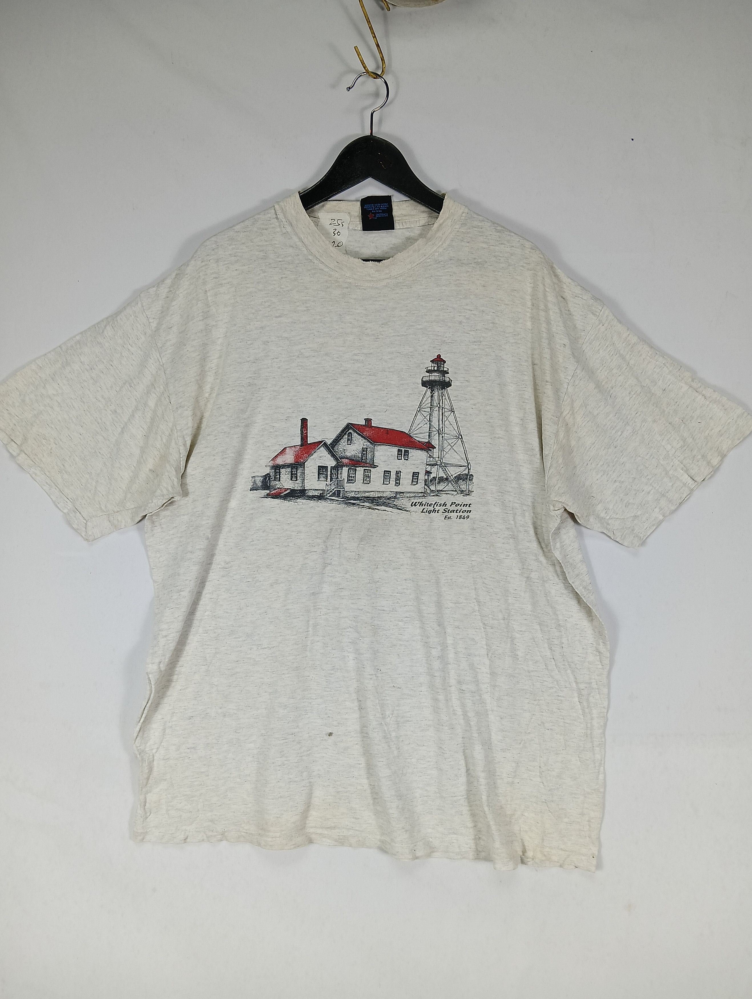 Other VINTAGE WHITEFISH POINT TEE Size US XXL / EU 58 / 5 - 1 Thumbnail