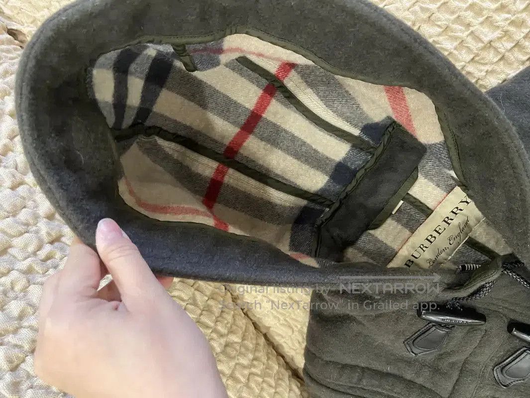 Other Burberry Green Wool Shoulder Pad Short Coat. Size S / US 4 / IT 40 - 5 Thumbnail