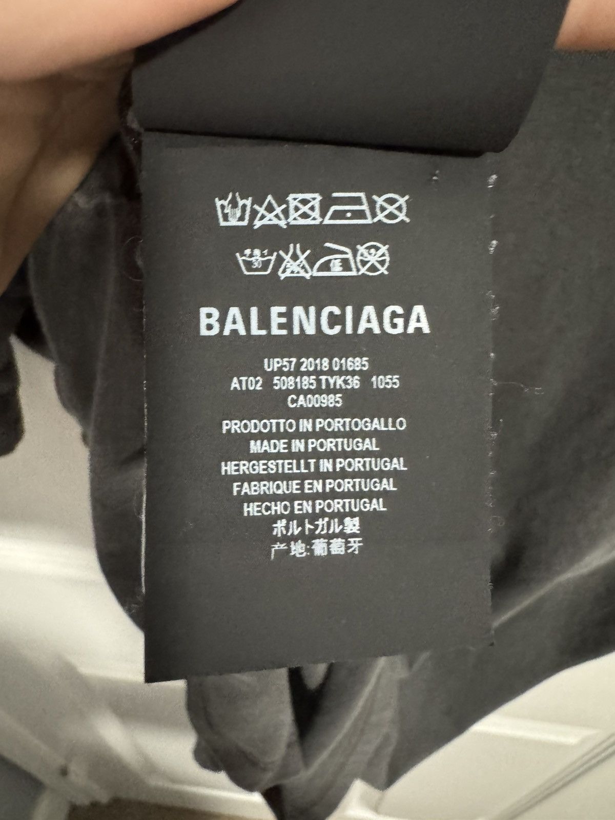 Balenciaga Balenciaga Paris Tourist Shirt Size US S / EU 44-46 / 1 - 6 Thumbnail