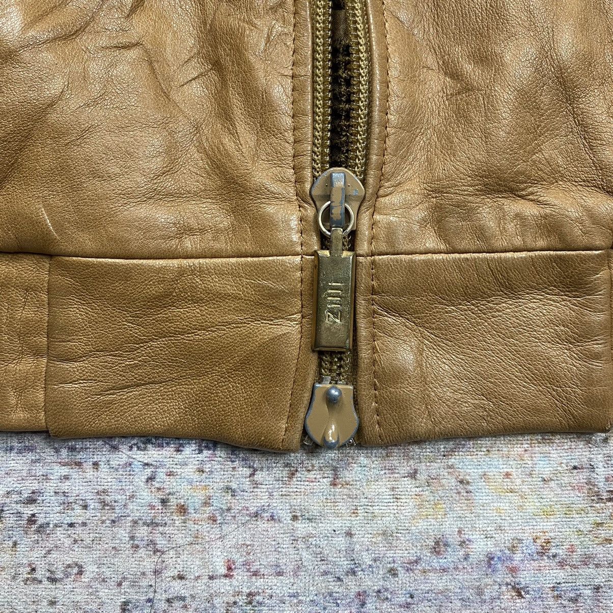 Vintage × Zilli vintage zilli leather jacket Size US L / EU 52-54 / 3 - 14 Thumbnail