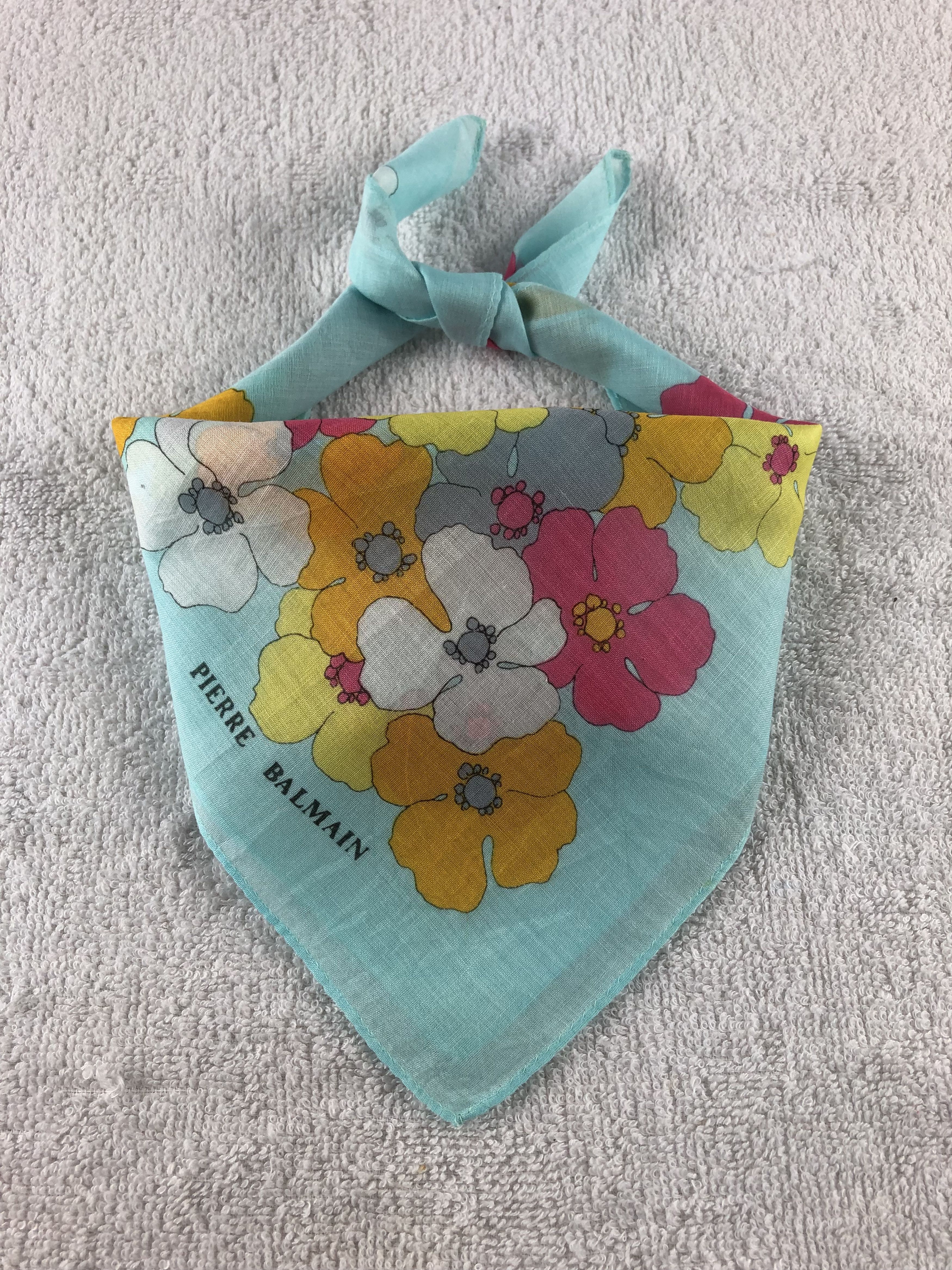Pierre Balmain × Vintage Pierre Balmain Handkerchief / Bandana / Neckerchief Size ONE SIZE - 2 Thumbnail