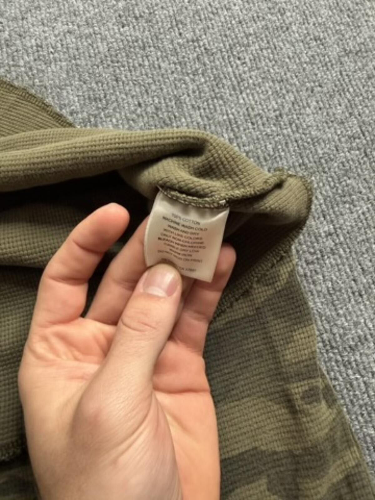 Old Navy Vintage Y2K Old Navy Military Camo Thermal Shirt Mens XL Size US XL / EU 56 / 4 - 4 Thumbnail