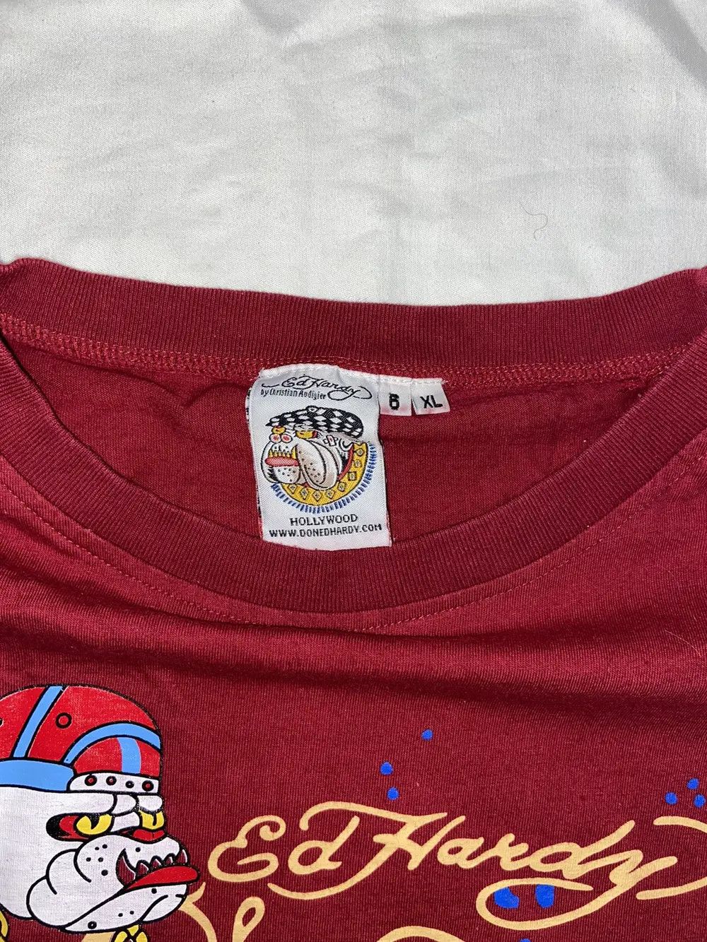 Ed Hardy VINTAGE ED HARDY OVERSIZED BAGGY Y2K T SHIRT TEE SIZE 6XL Size US XXL / EU 58 / 5 - 14 Thumbnail