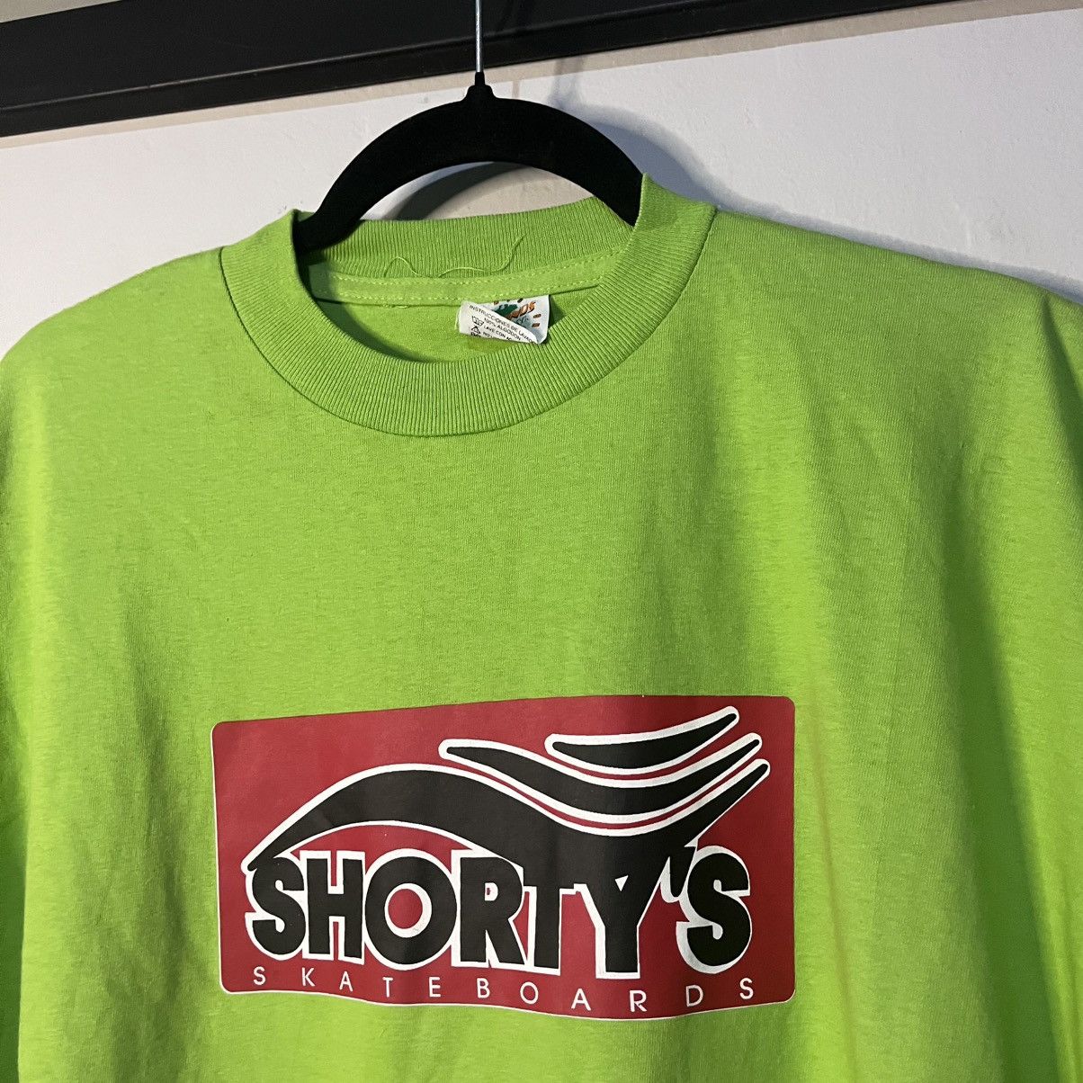Vintage Vintage 90s Shortys skateboards tee Size US XL / EU 56 / 4 - 2 Thumbnail