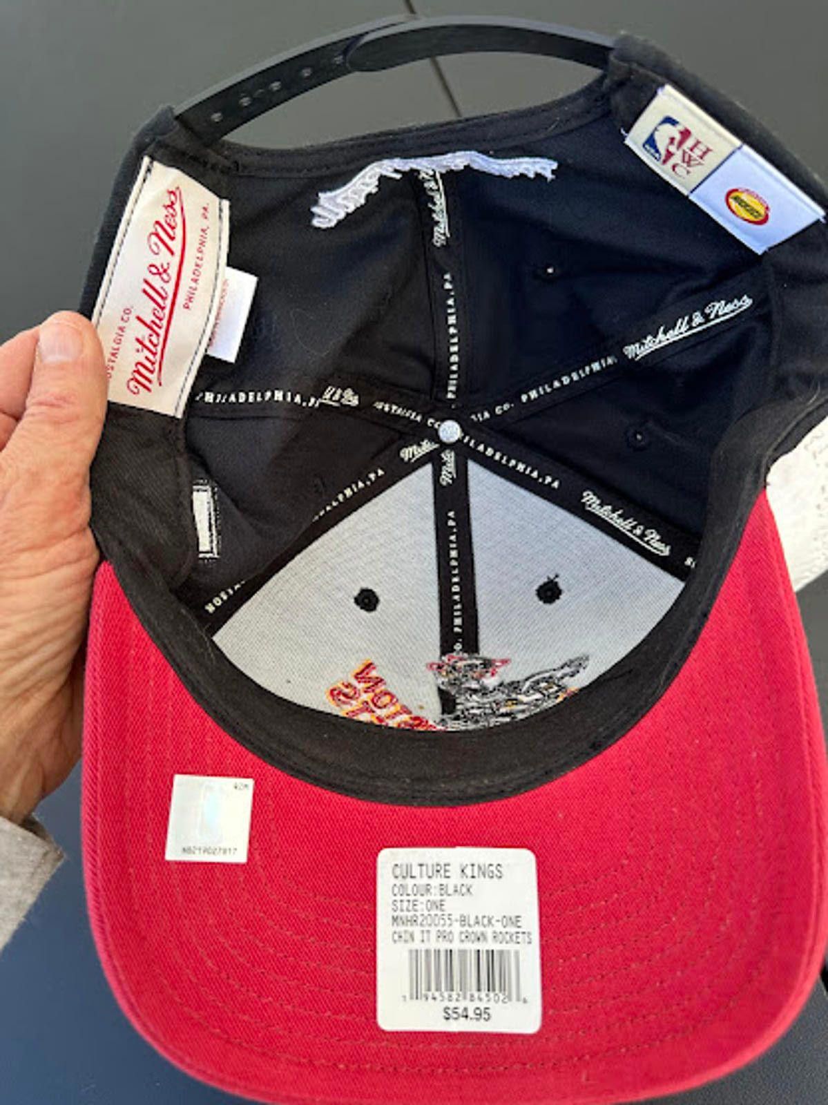 Mitchell & Ness Houston Rockets Mitchell & Ness Pro Crown Hat Size ONE SIZE - 4 Thumbnail