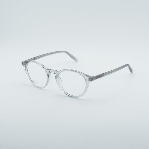 Gucci Gucci GG1998O 004 Square Eyeglasses - Transparent Grey 49mm Size ONE SIZE - 1 Thumbnail