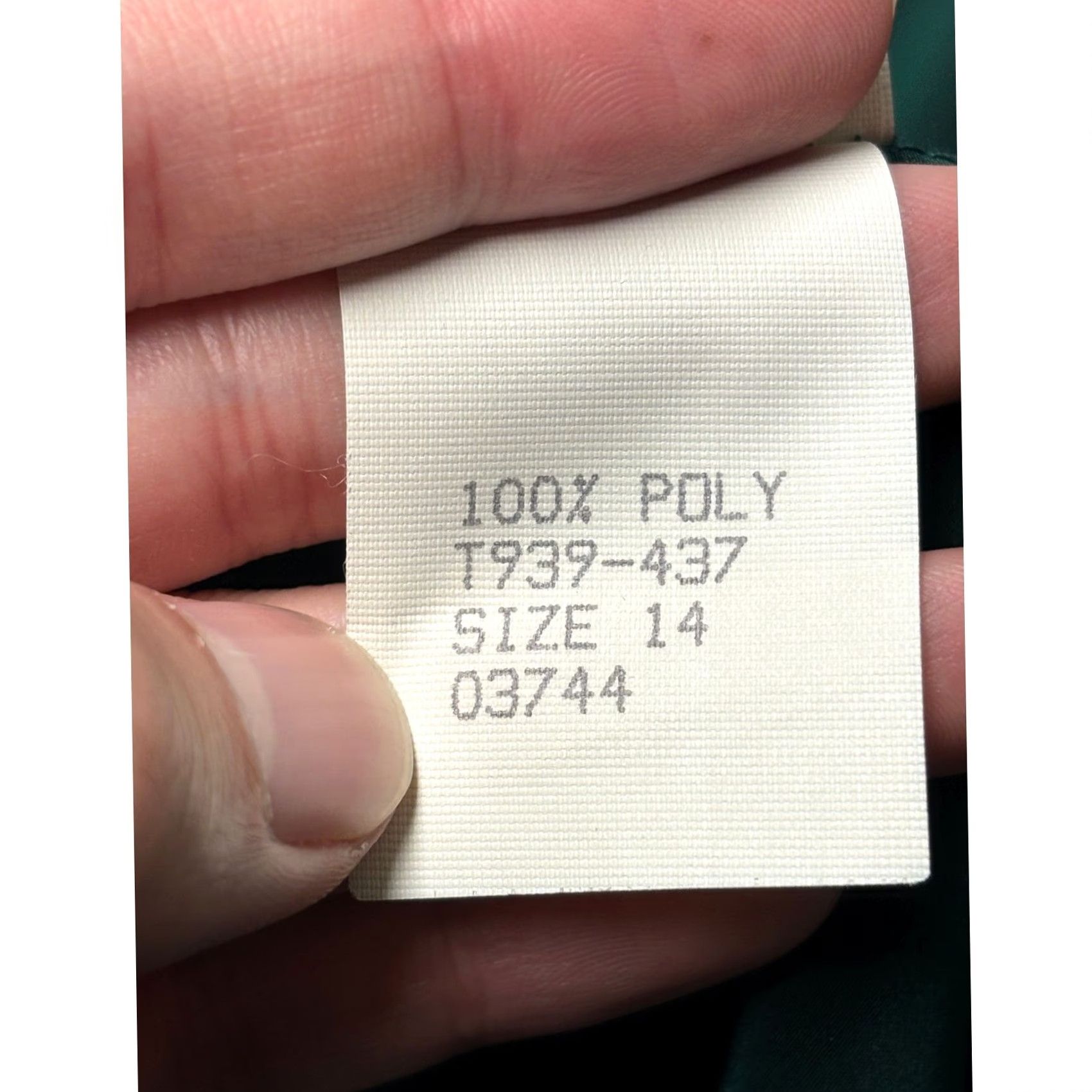 Pendleton VINTAGE Sophisticates by Pendleton Blouse Emerald Green Satin Button Up 14 Women Adjustable Collared Long Sleeve 80s 90s Classic Shake Size XL / US 12-14 / IT 48-50 - 3 Thumbnail