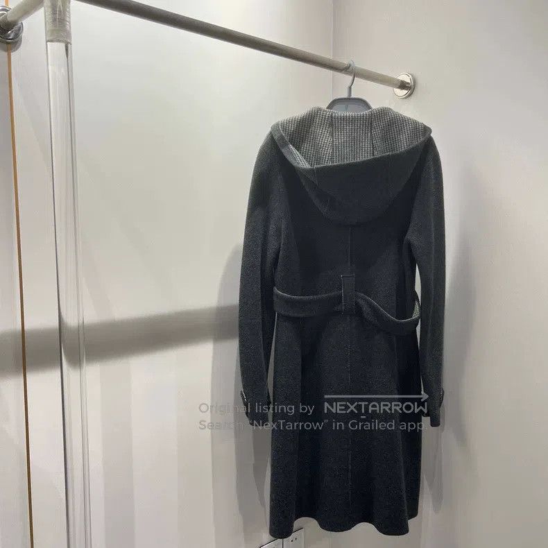 Dior Dior Double-breasted plaid long coat Size XS / US 0-2 / IT 36-38 - 2 Thumbnail